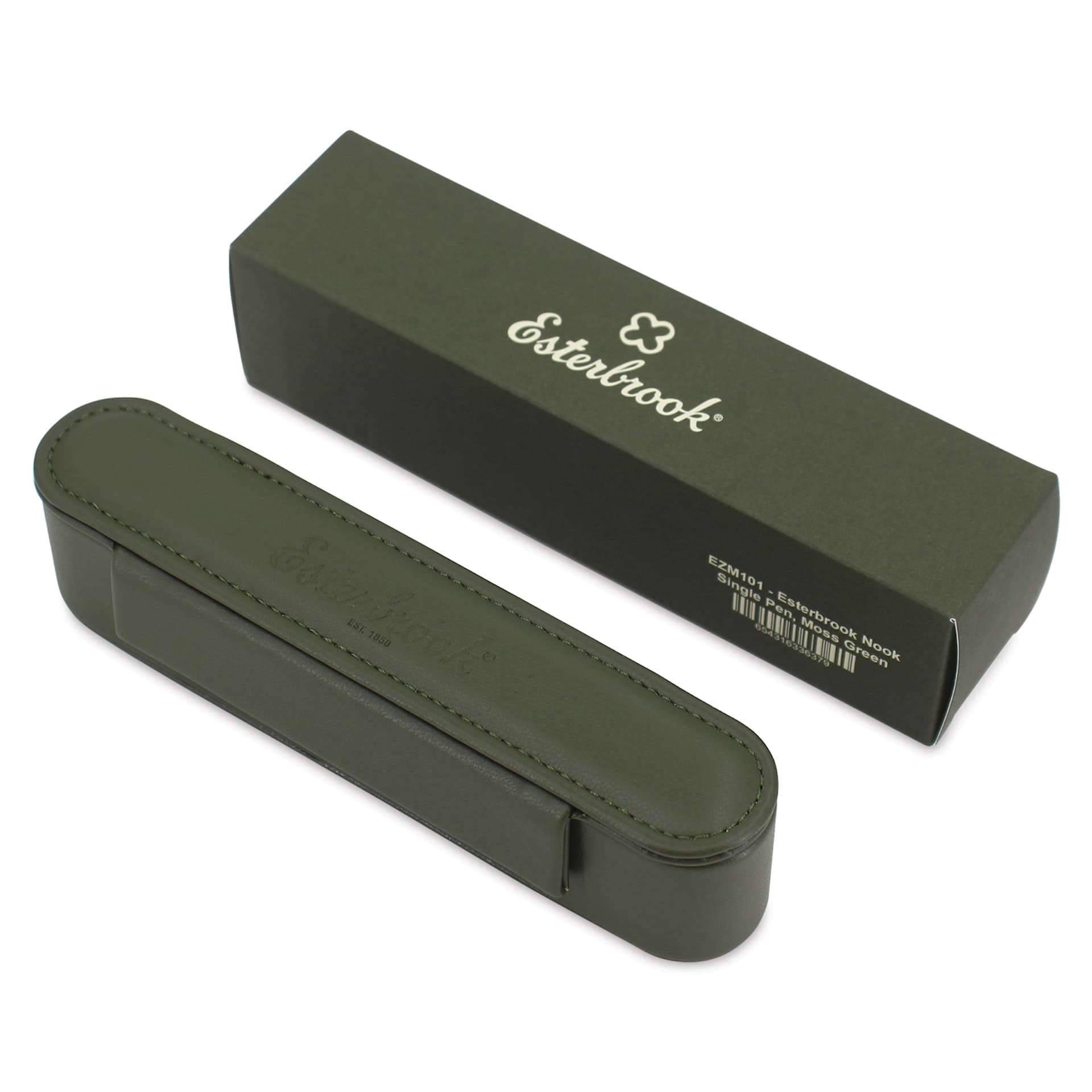 Esterbrook Pen Nook Pen Case - Single Pen, Moss Green