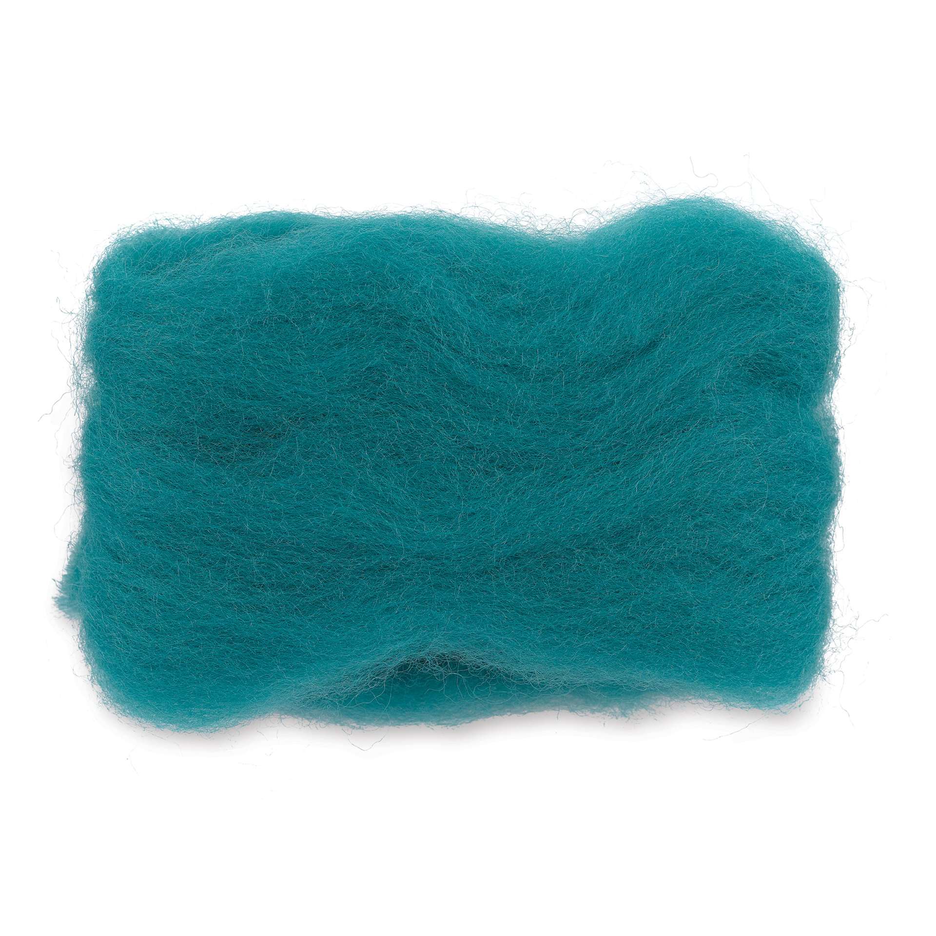 Wistyria Editions 100% Wool Roving - Teal, 14"