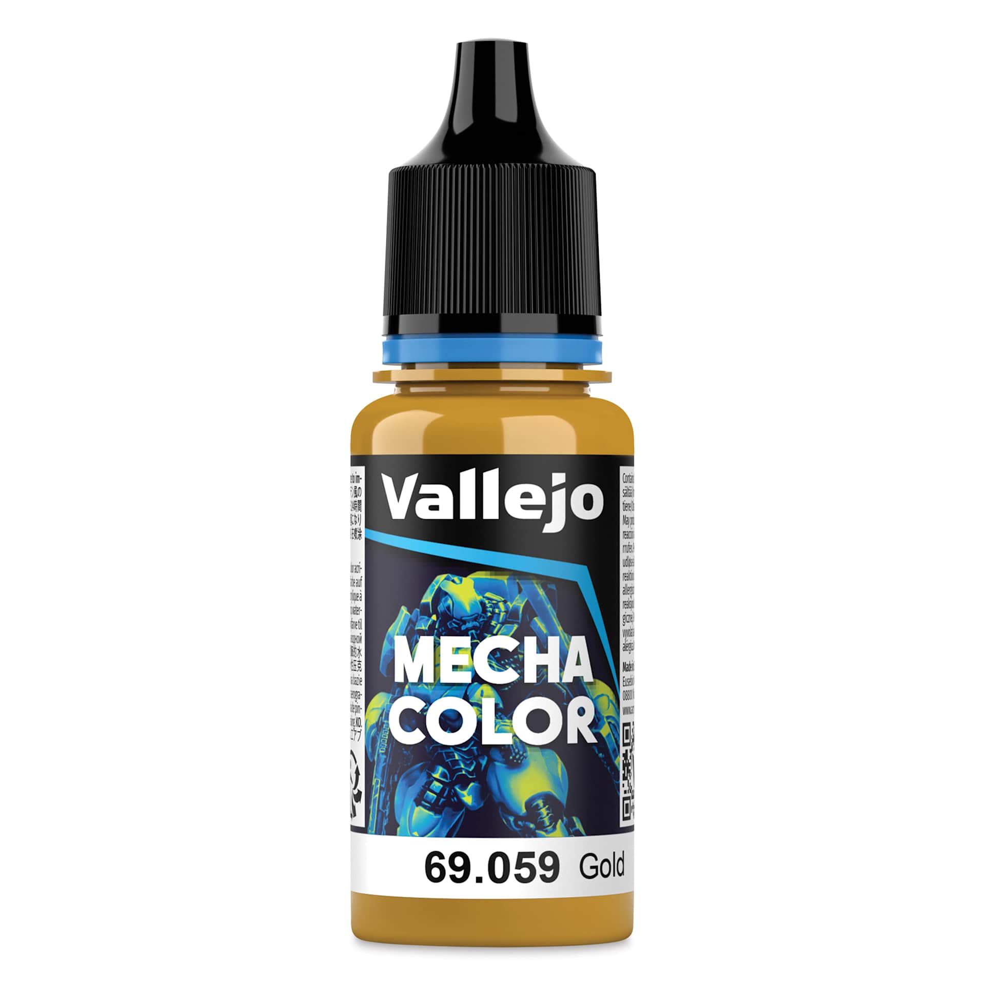 Vallejo Mecha Airbrush Color - Gold, 18 ml