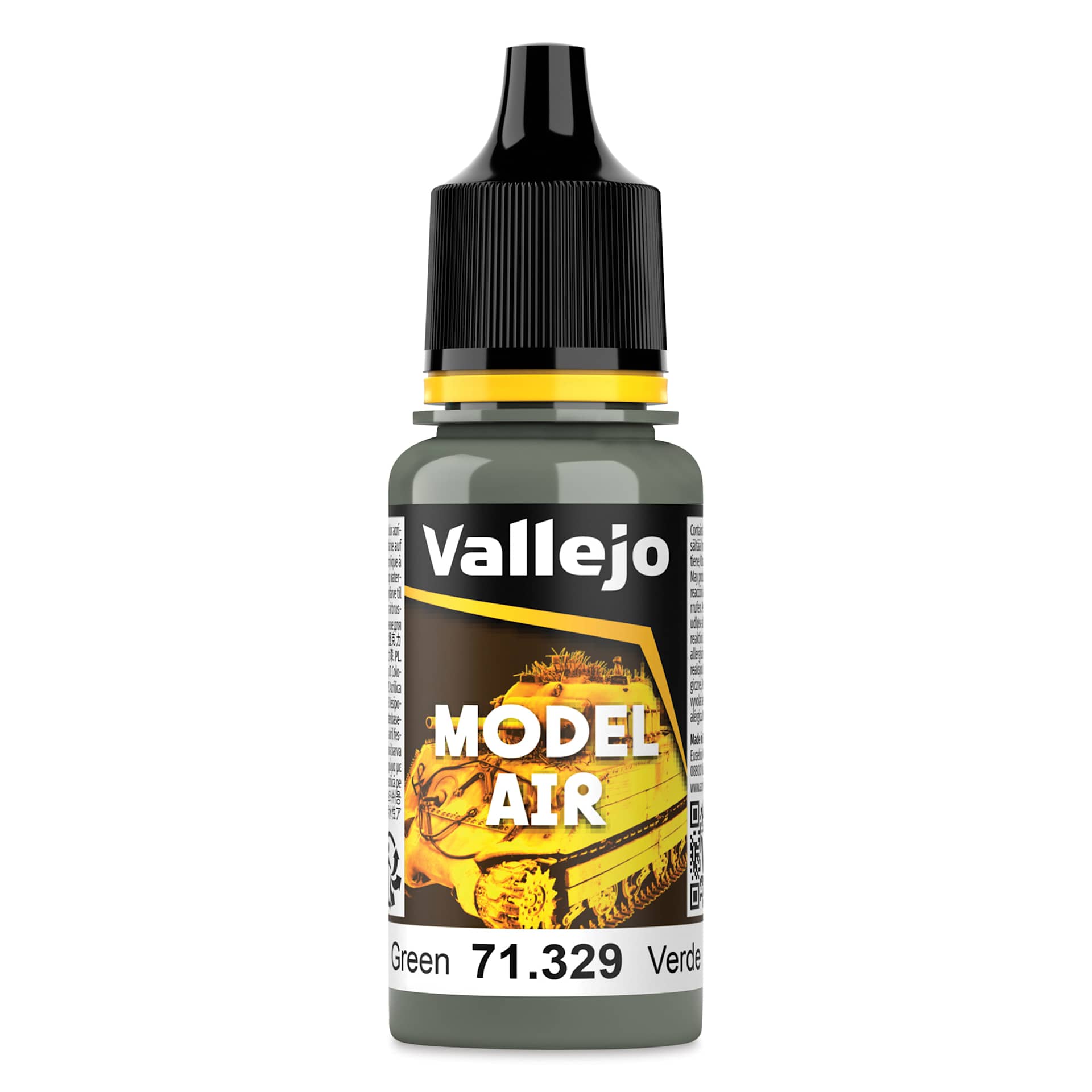Vallejo Model Air Acrylic Paint - Green, 18 ml