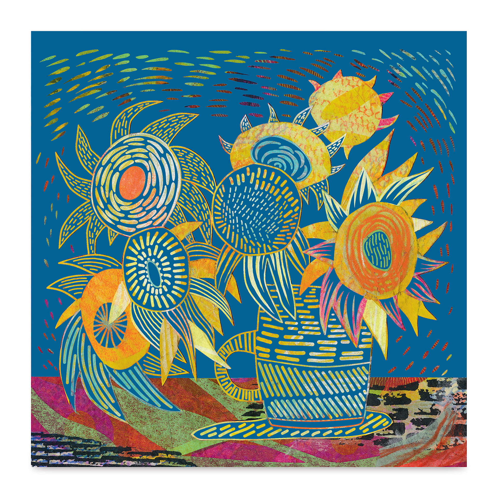 Djeco Inspired By the South Scratch Cards Kit (Finished scratch card)