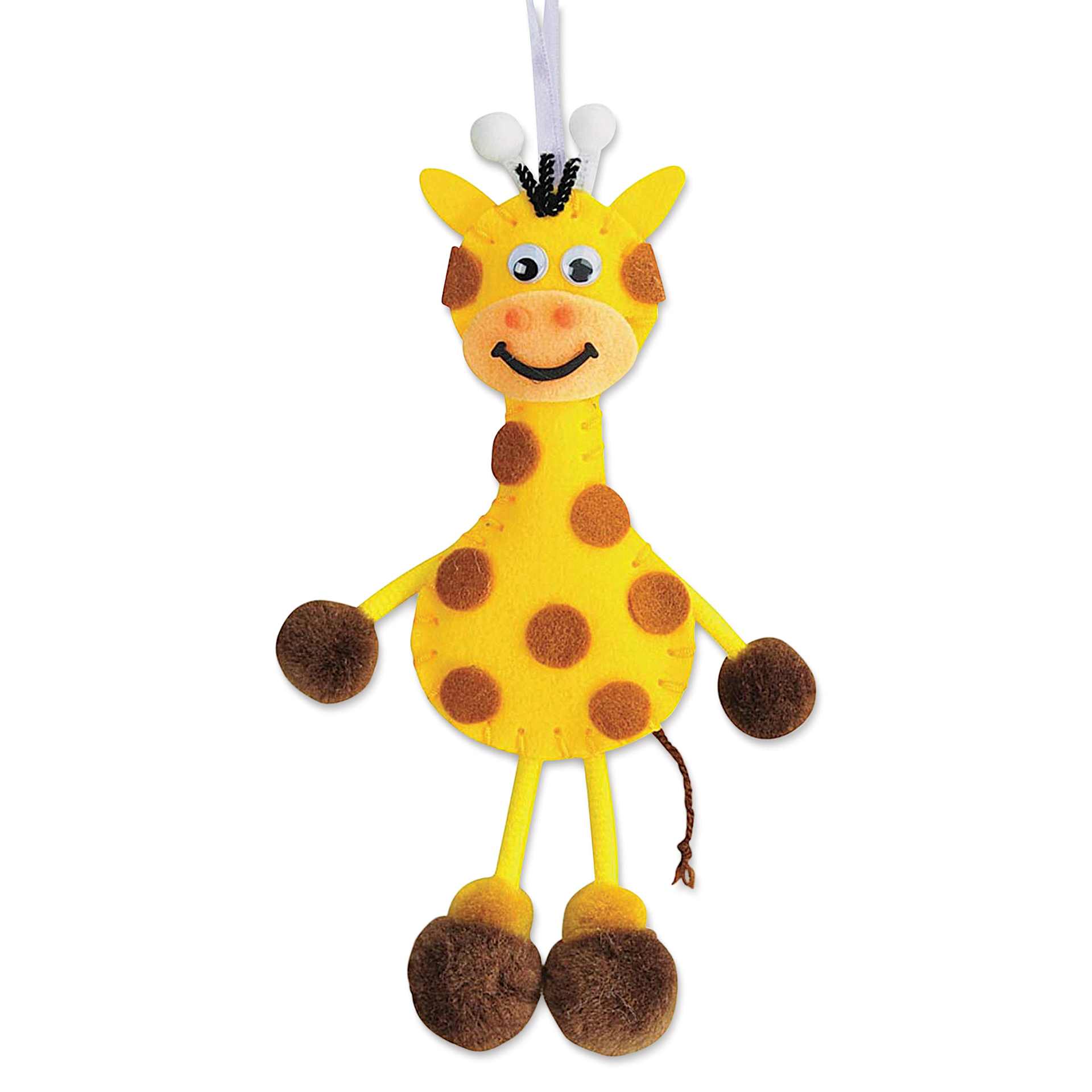Creativity Street Felt Sewing Kit - Giraffe (finished)