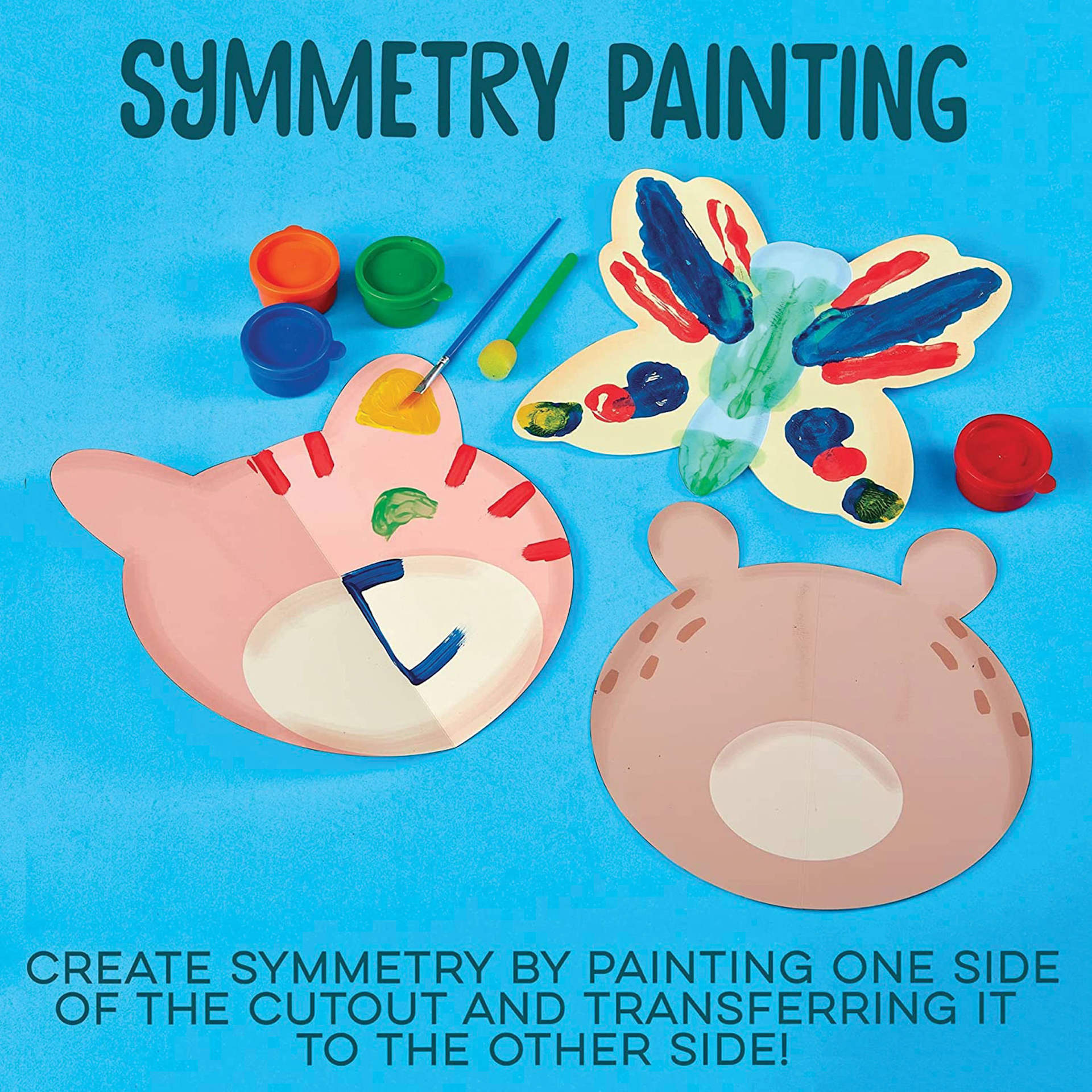 Let's Craft S.T.E.A.M. School Painting Science Set (symmetry painting)