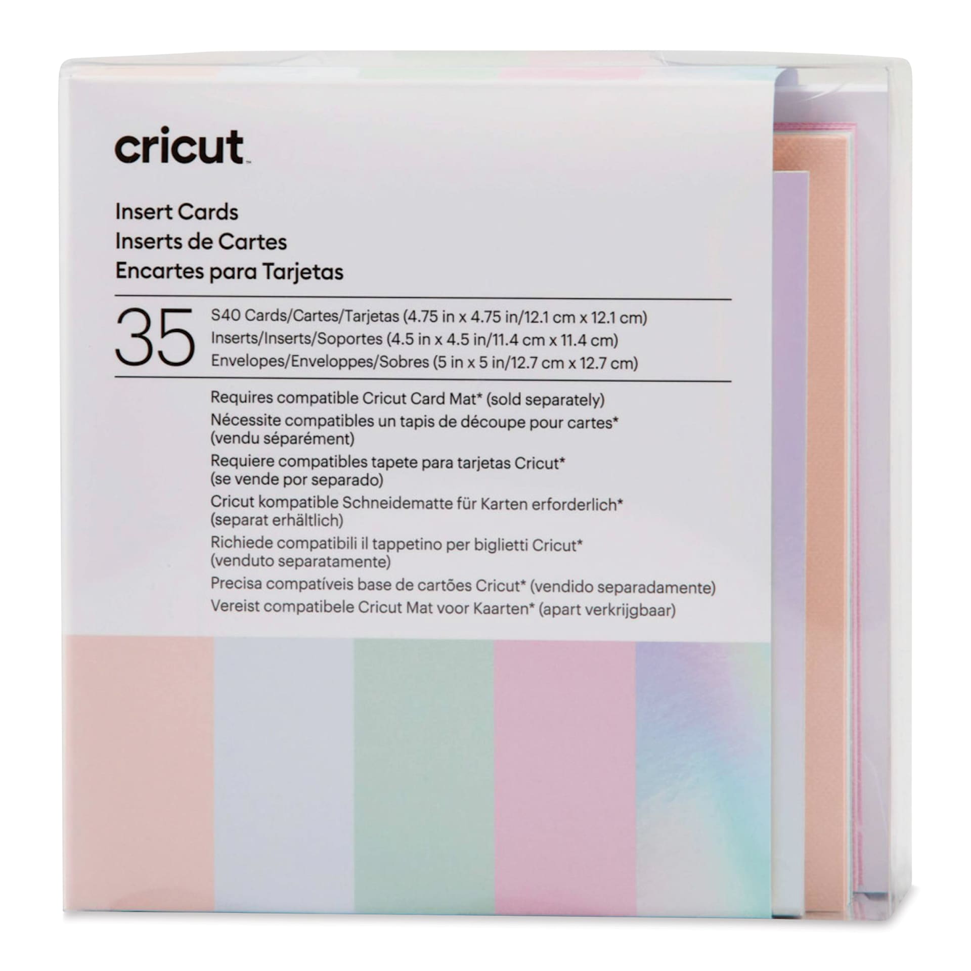 Cricut Cards, Inserts, and Envelopes - Princess, Pkg of 35