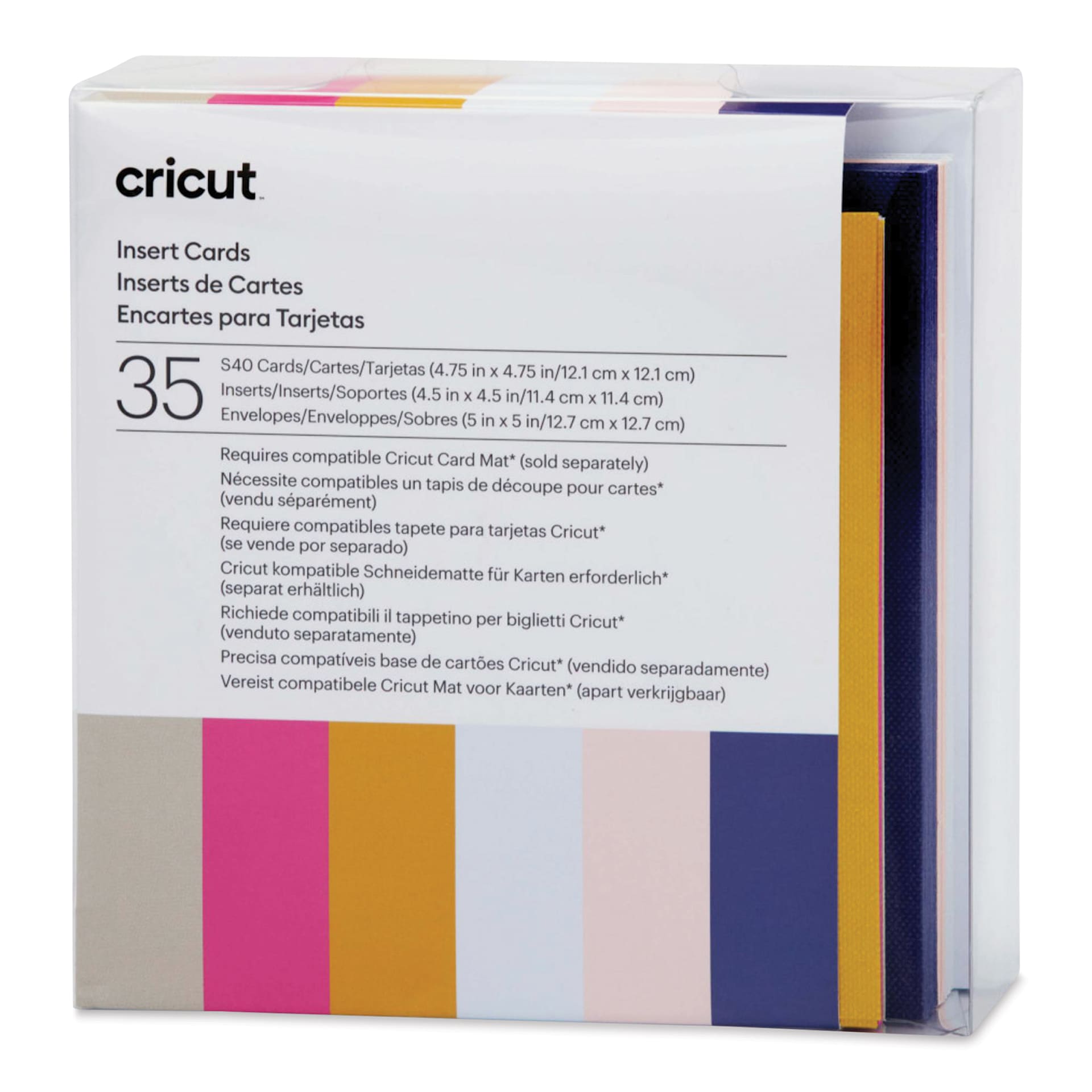 Cricut Cards, Inserts, and Envelopes - Sensei, Pkg of 35
