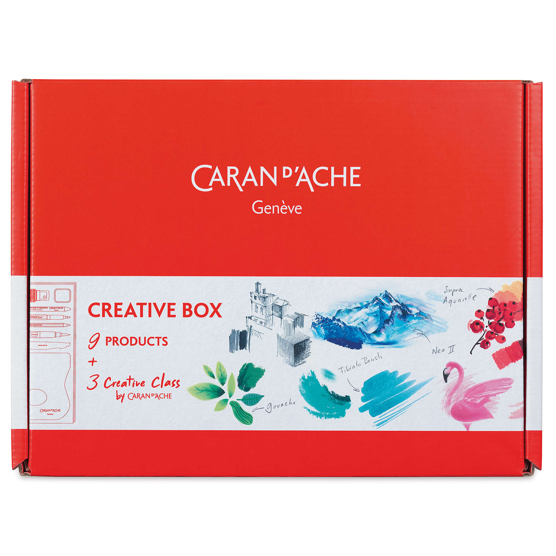 Caran d'Ache Creative Box Set, front of the packaging
