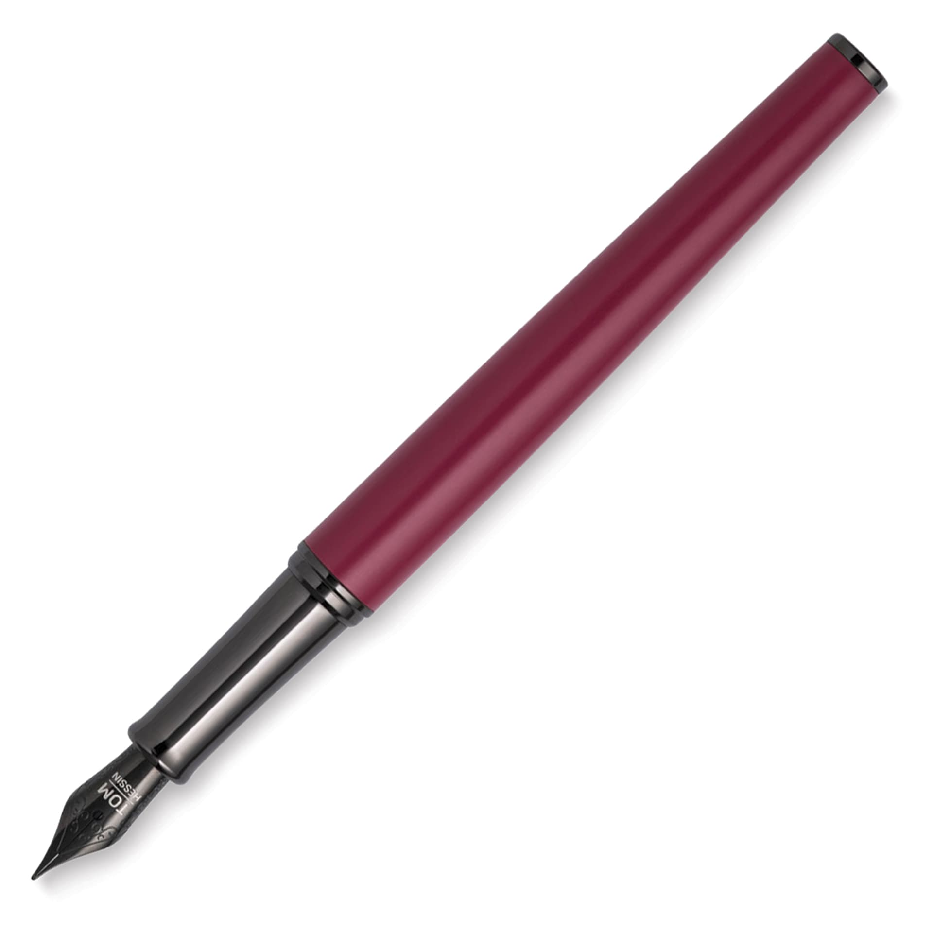 Tom Hessin Rebel Collection Fountain Pen - Jewellers Rouge