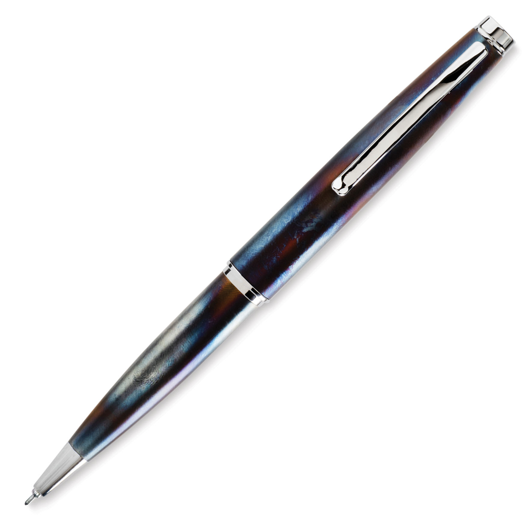 Monteverde Dakota Gel Pen - Raw Flame, uncapped
