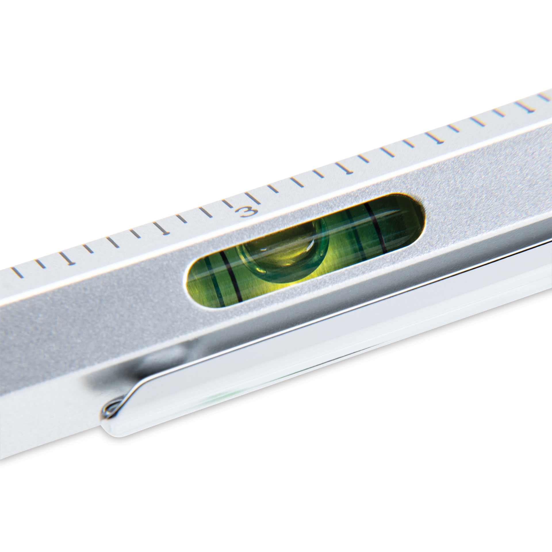 Monteverde Tool Ballpoint Pen - Silver, level