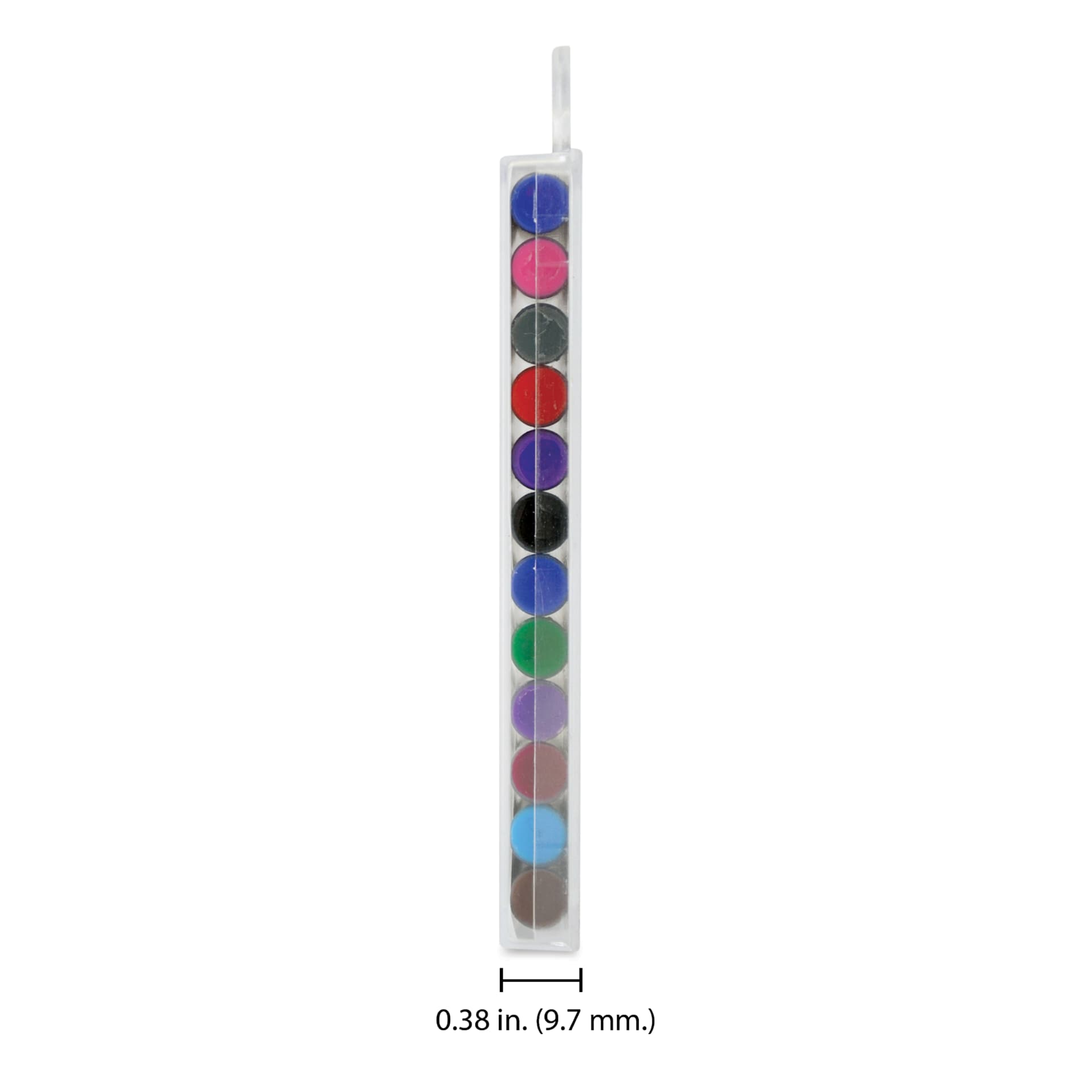 Monteverde Core Universal Ink Cartridge - Color Mix, Pkg of 12, side view