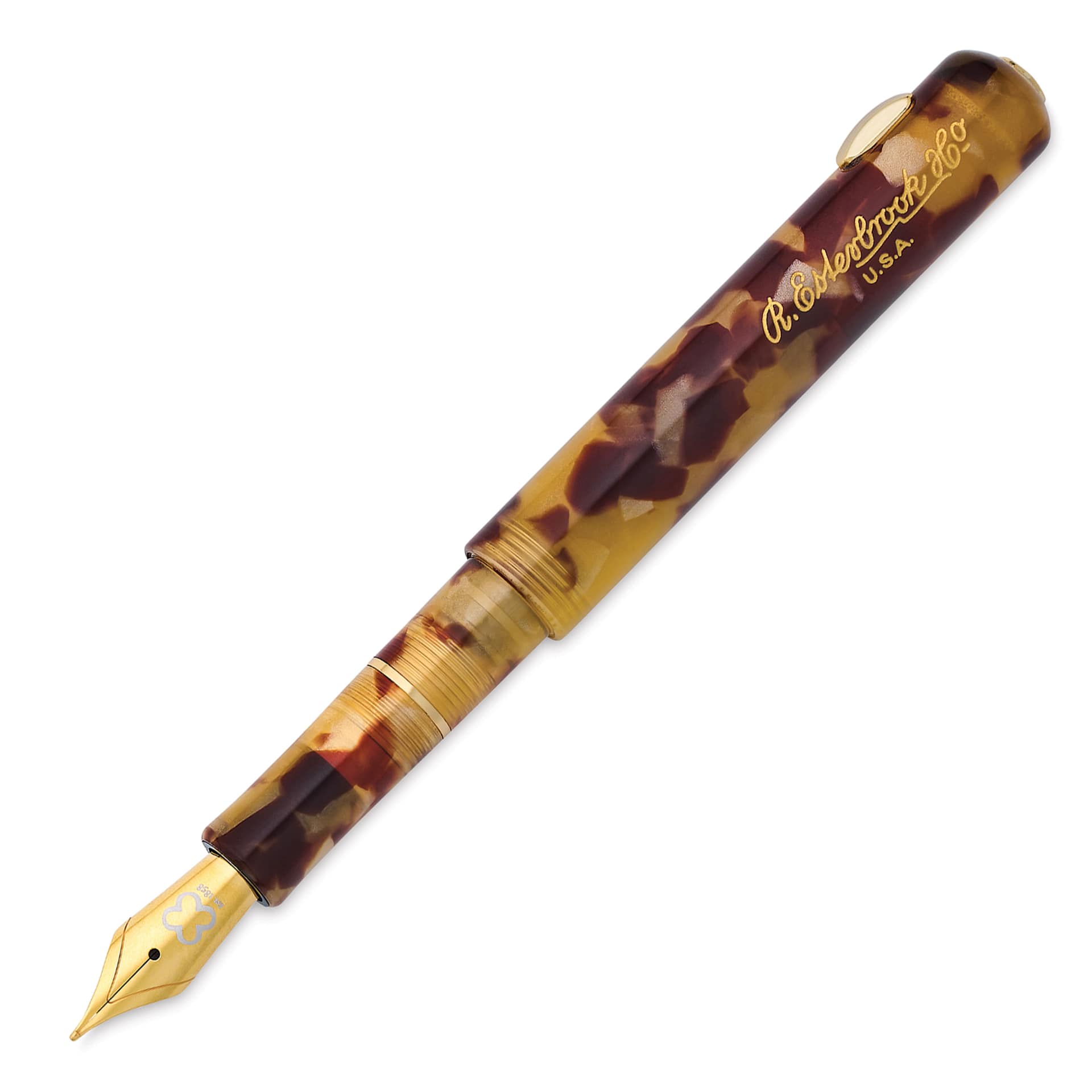 Esterbrook Niblet Fountain Pen - Tortoise, Fine Nib (image may show a different size nib)