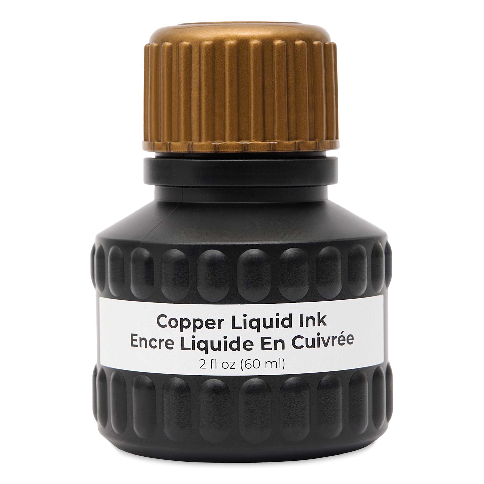 Yasutomo Liquid Metallic Sumi Ink - Copper, 2 oz bottle