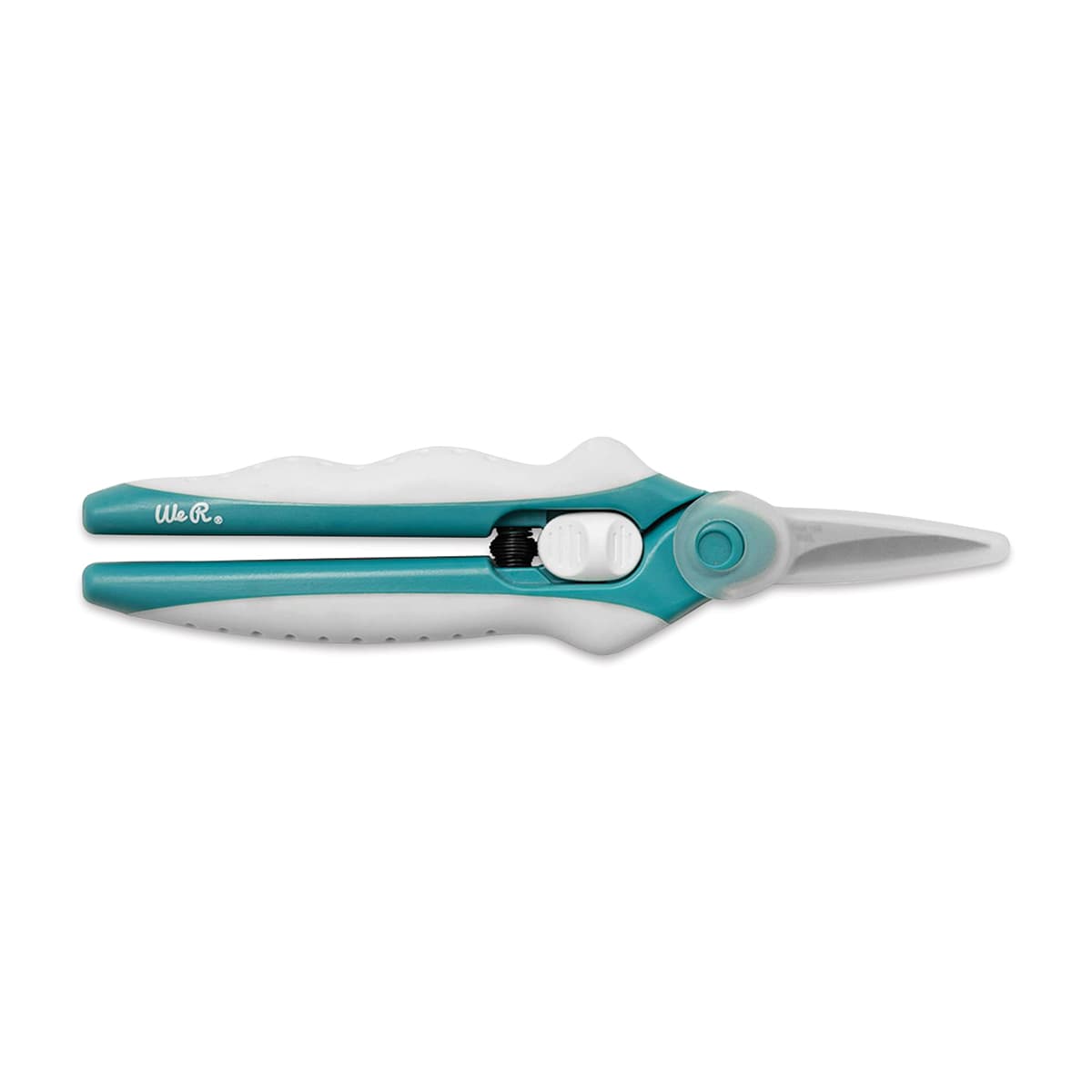 We R Memory Keepers Comfort Craft Spring Scissors- 1-1/2" x 6-1/2", Blue