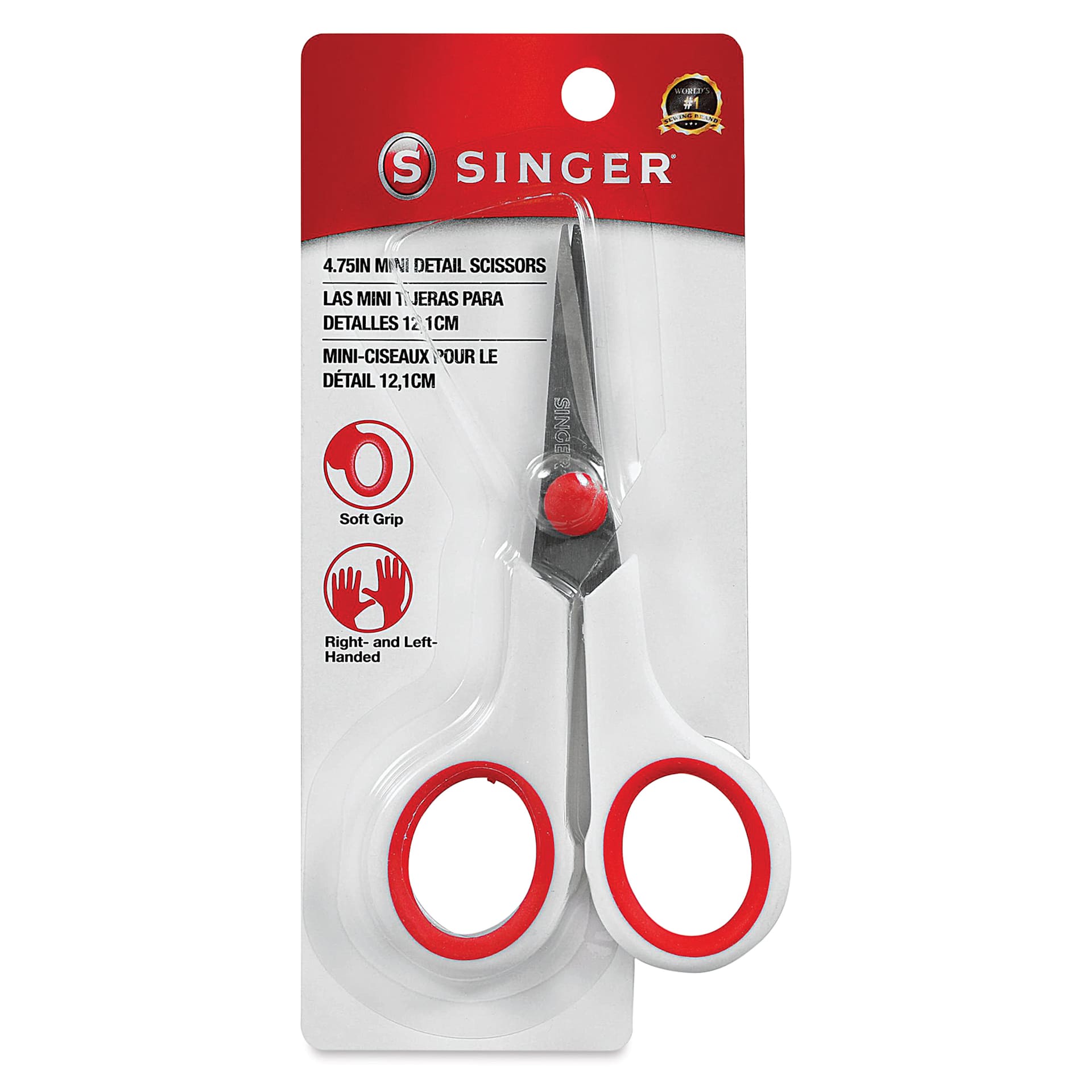 Singer Mini Detail Scissors, front of the packaging