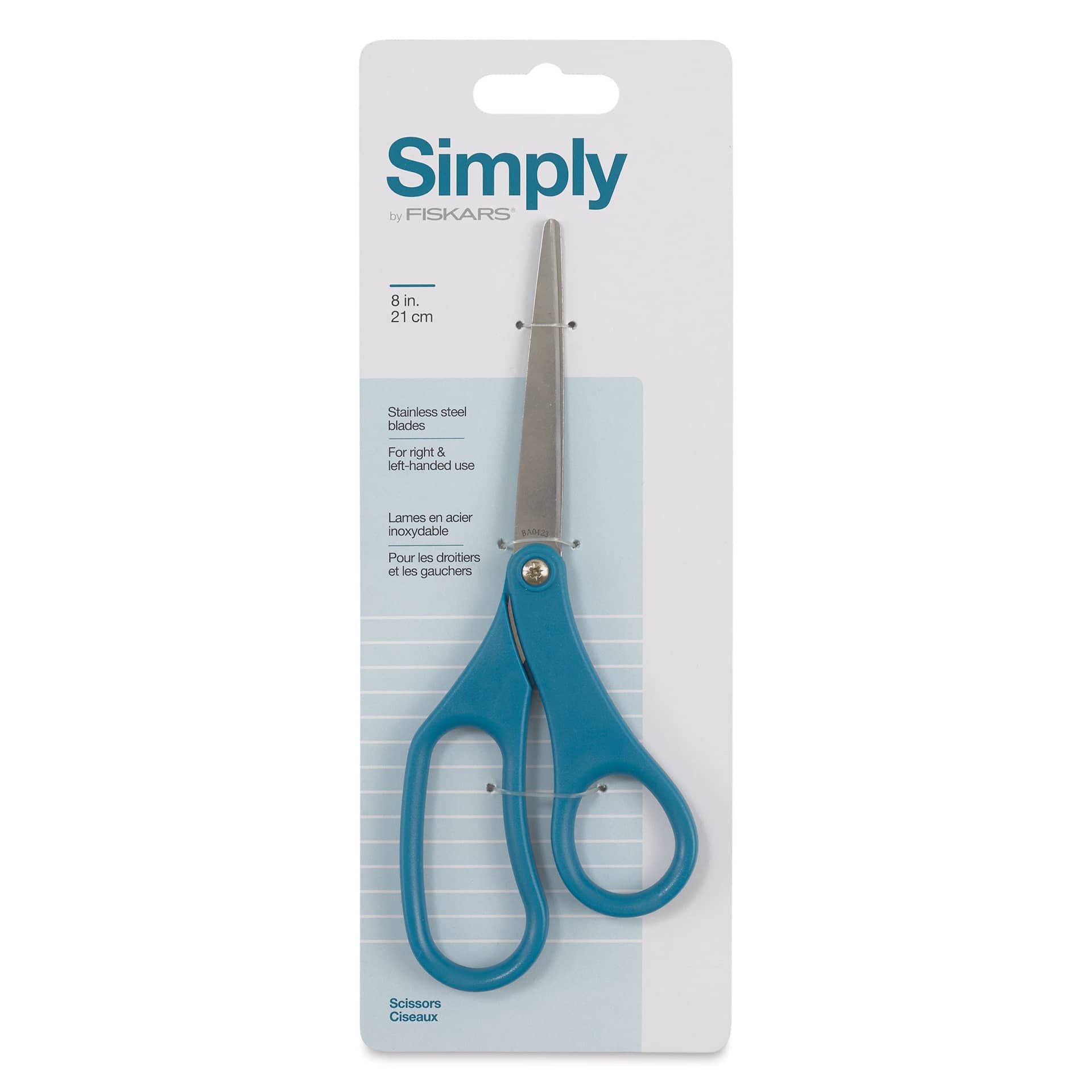 Simply by Fiskars Everyday Scissors - 8", front of packaging