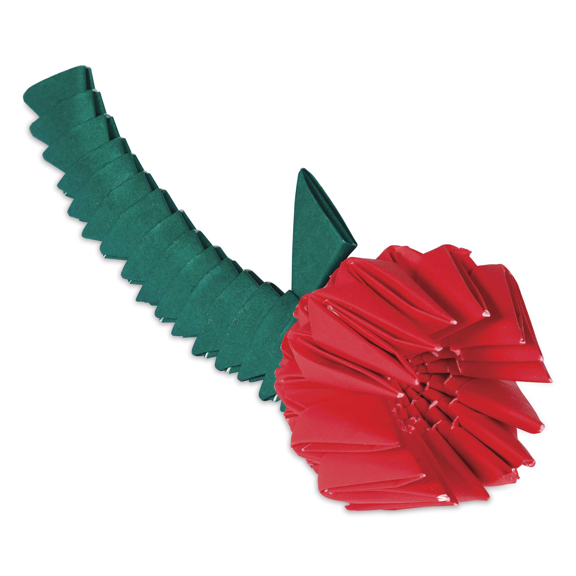 Aitoh Koorigami 3D Origami Kit - Flower, front of packaging, finished kit