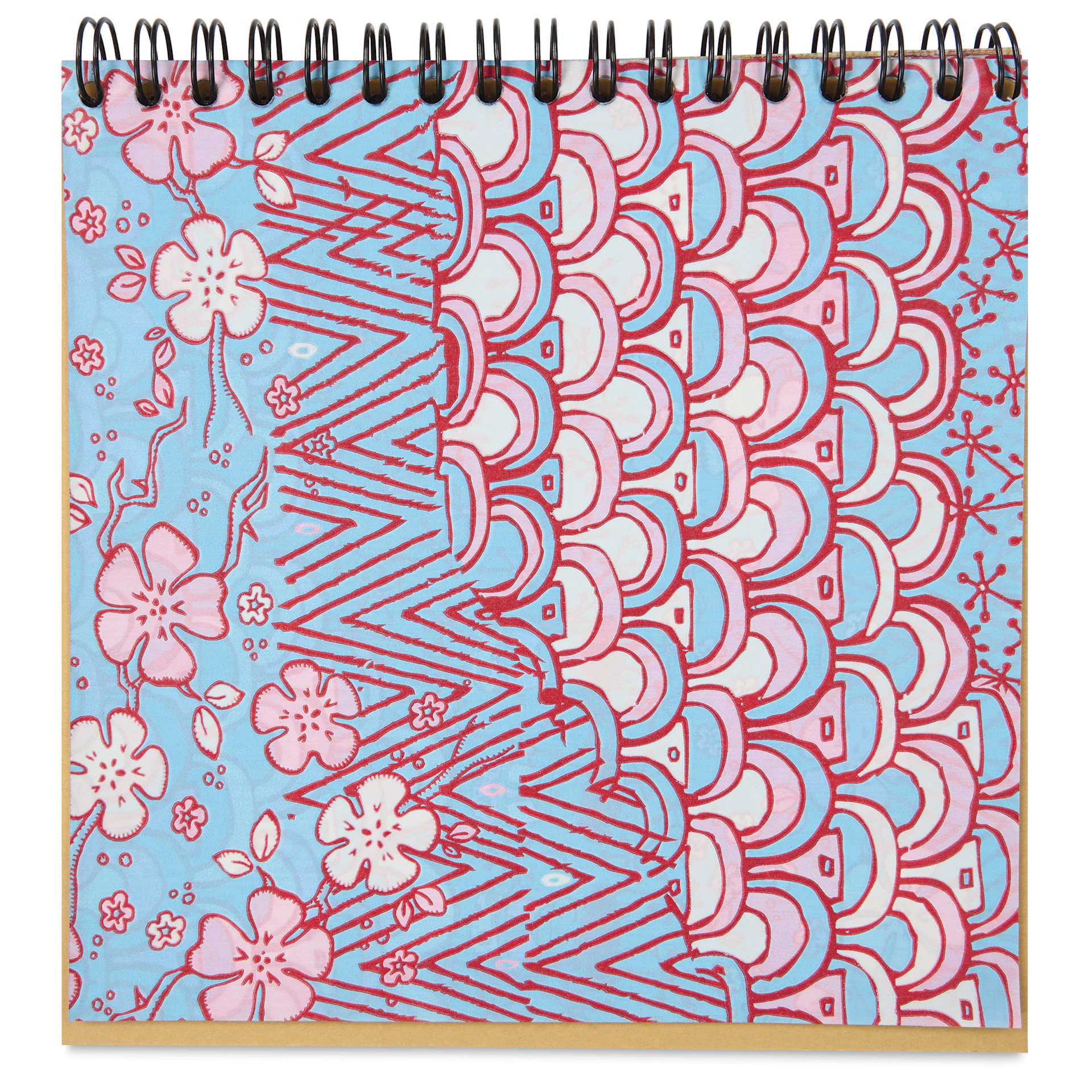 DecoPatch Paper DecoPad - Red, 6" x 6" - page example