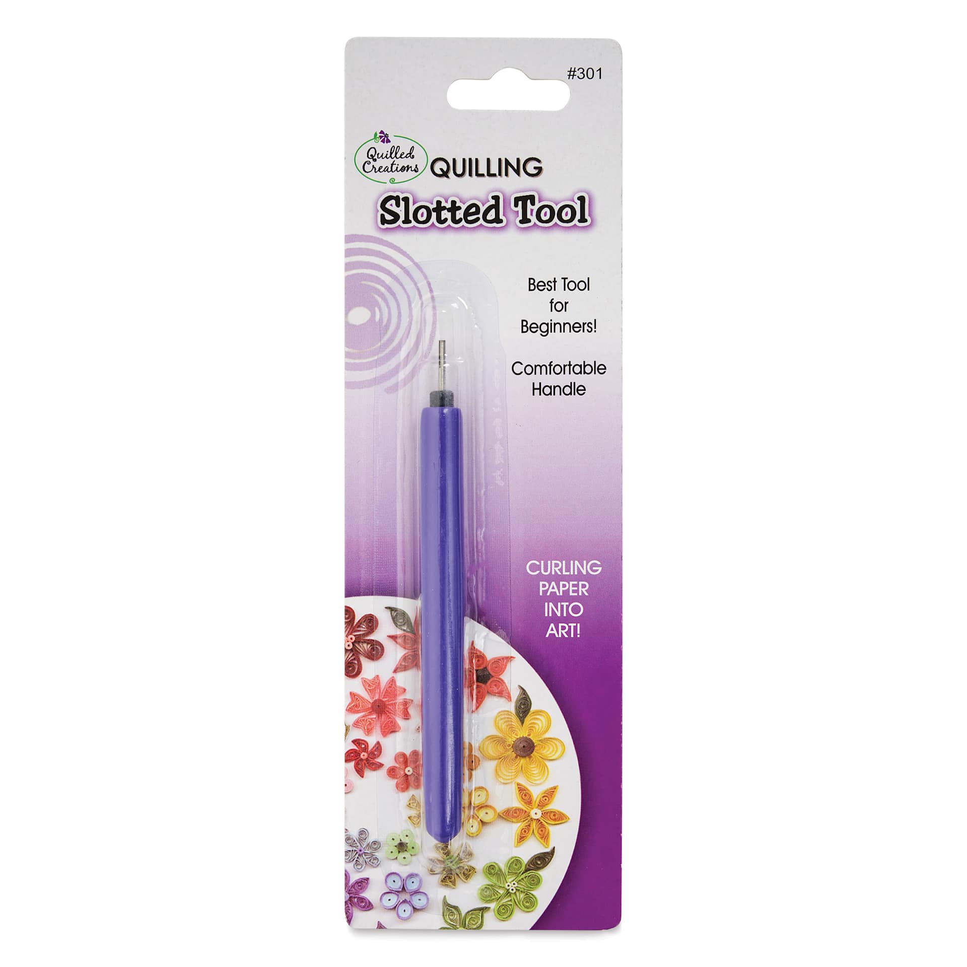Quilled Creations Slotted Quilling Tool - front of packaging
