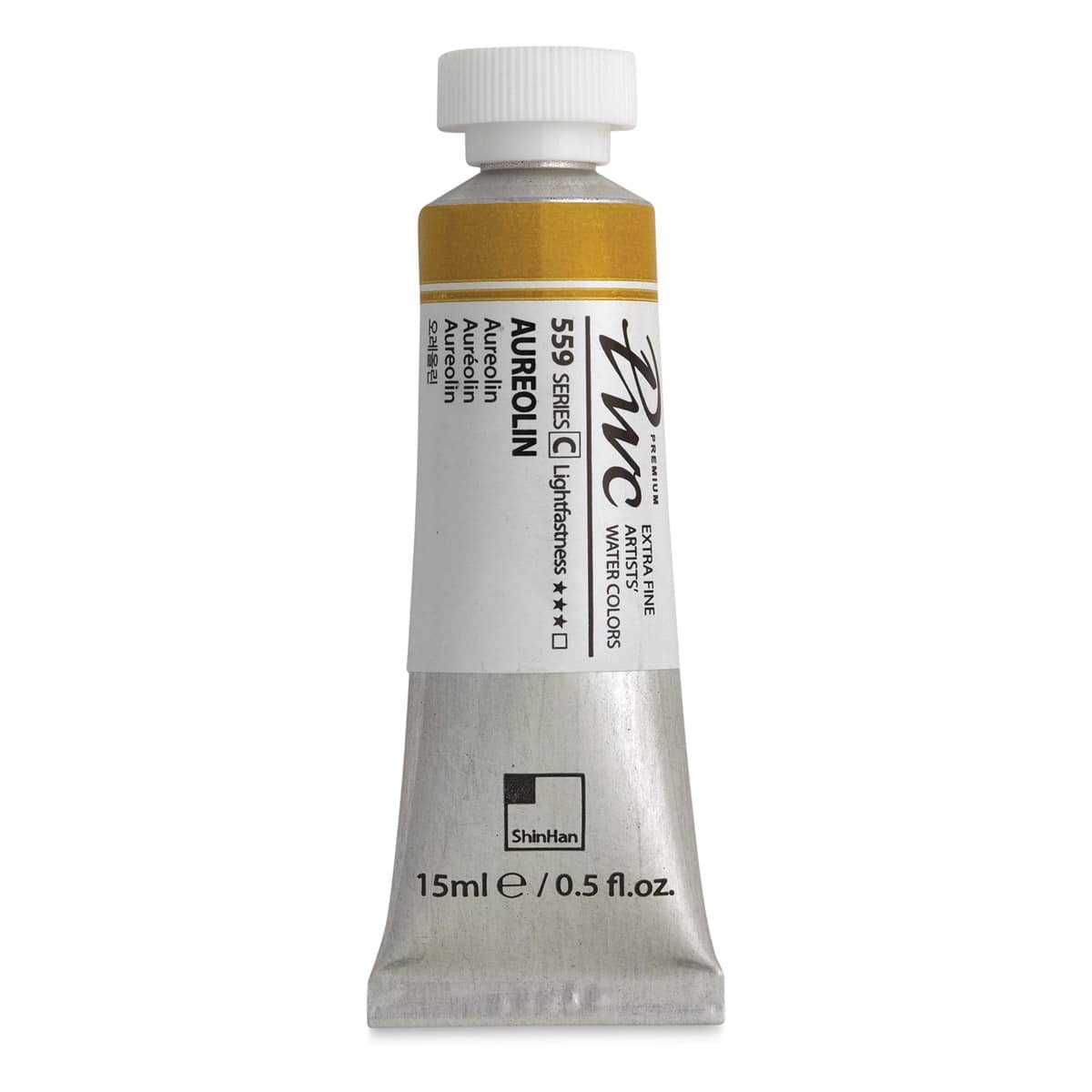 PWC Extra Fine Professional Watercolor - Aureolin, 15 ml, Tube PWC Extra Fine Professional Watercolor - Aureolin, 15 ml, Tube