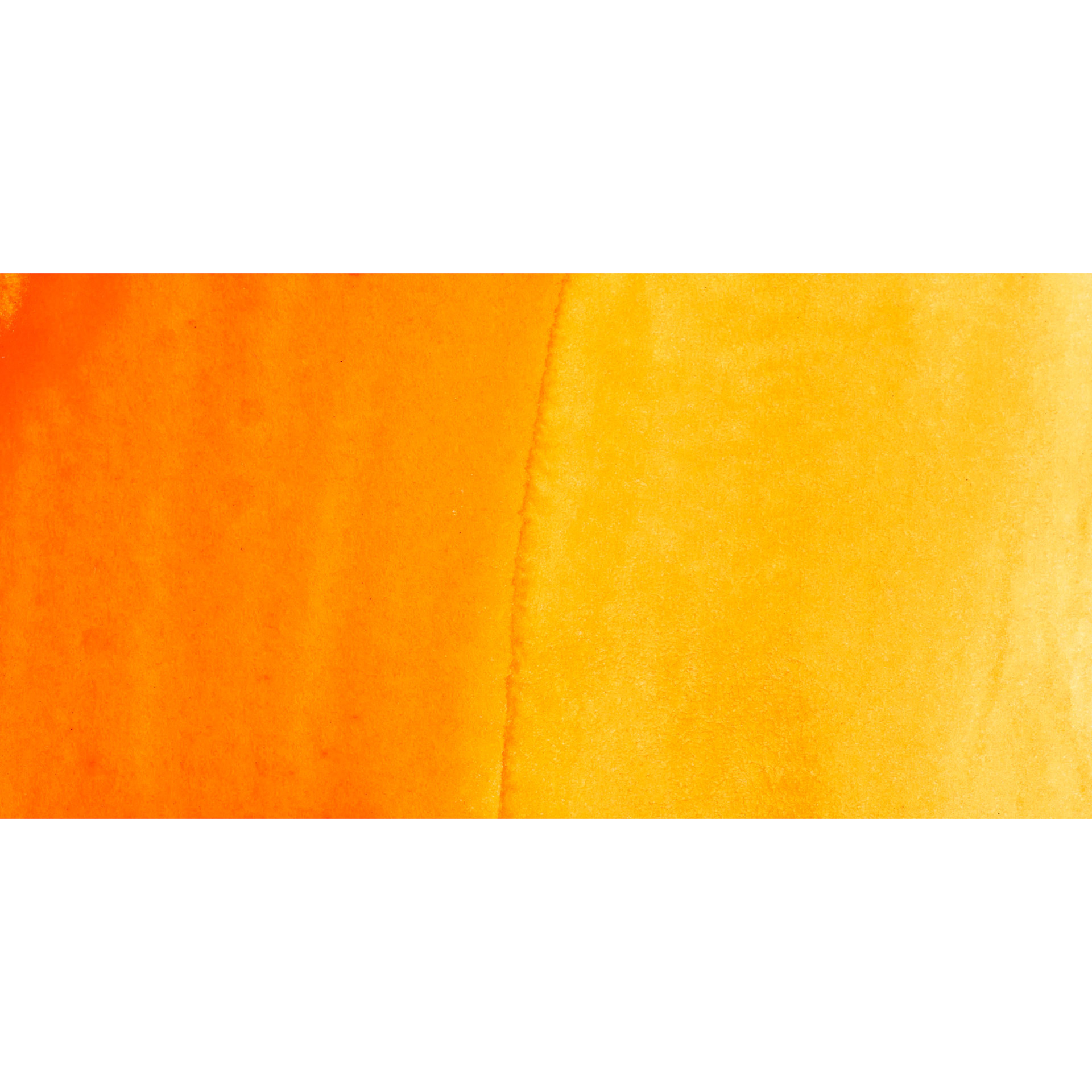 PWC Extra Fine Professional Watercolor - Permanent Yellow Orange swatch