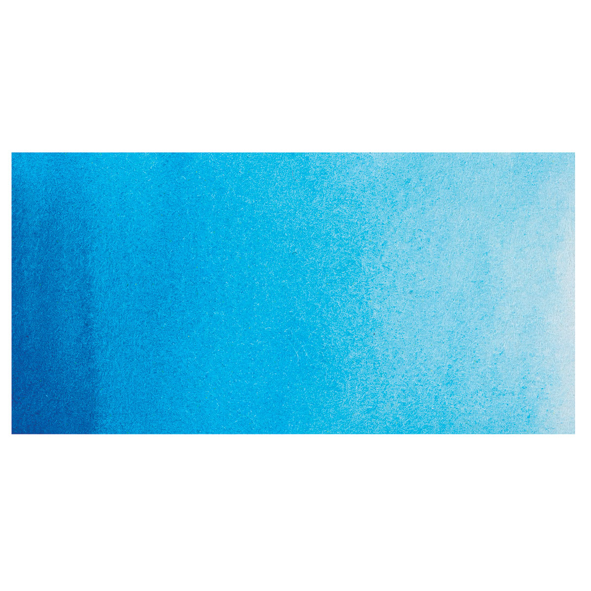 PWC Extra Fine Professional Watercolor - Peacock Blue, 15 ml, Swatch