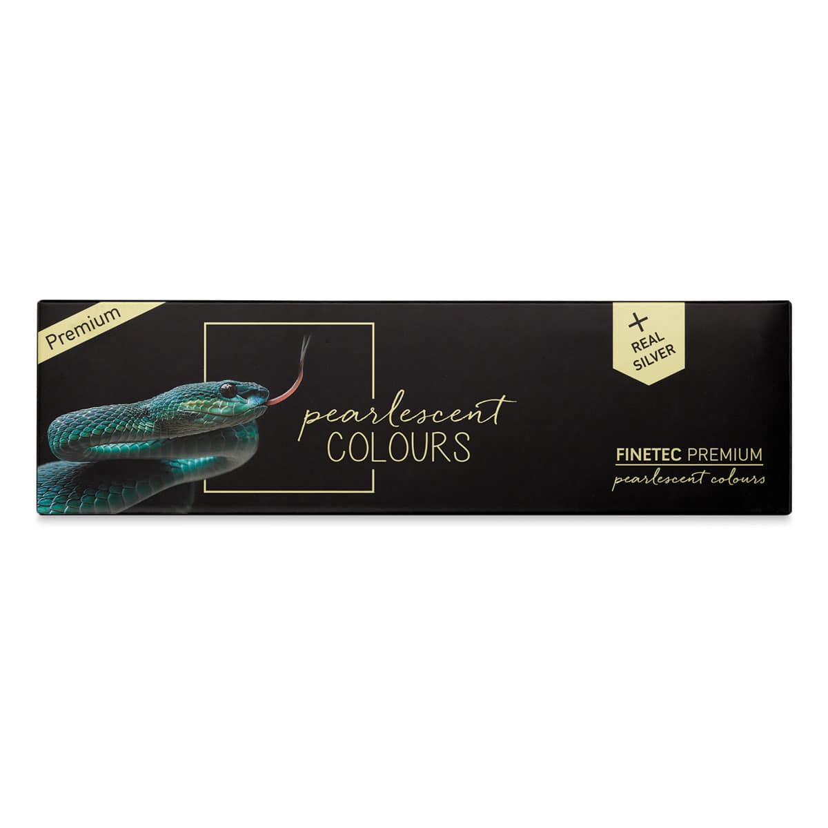 Finetec Premium Watercolor Pans Set - High Chroma, Set of 6 (Front of packaging)