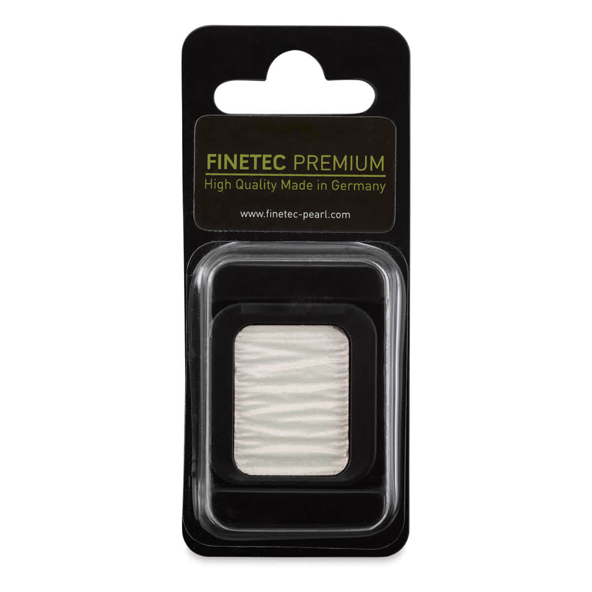 Finetec Premium Watercolor Pan - Red (Pearlescent), In packaging.