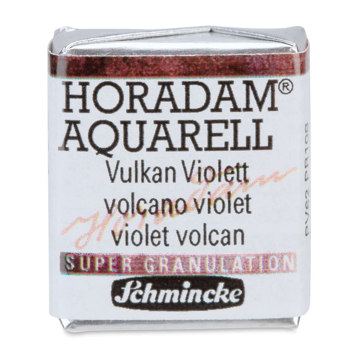 Schmincke Horadam Aquarell Artist Watercolor - Volcano Violet, Supergranulation, Half Pan Schmincke Horadam Aquarell Artist Watercolor - Volcano Violet, Supergranulation, Half Pan
