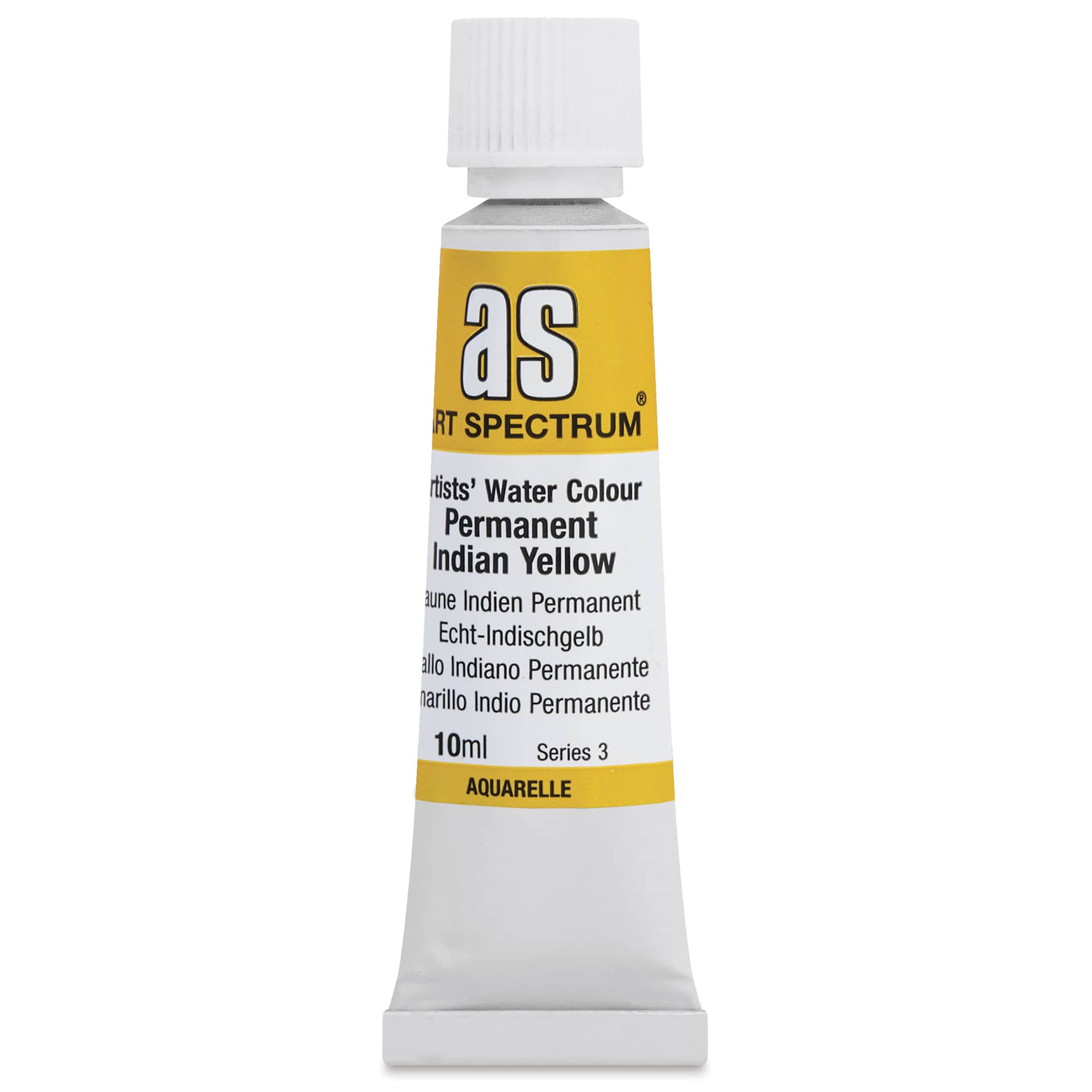 Art Spectrum Artists’ Watercolor Tube - Permanent Indian Yellow, 10 ml