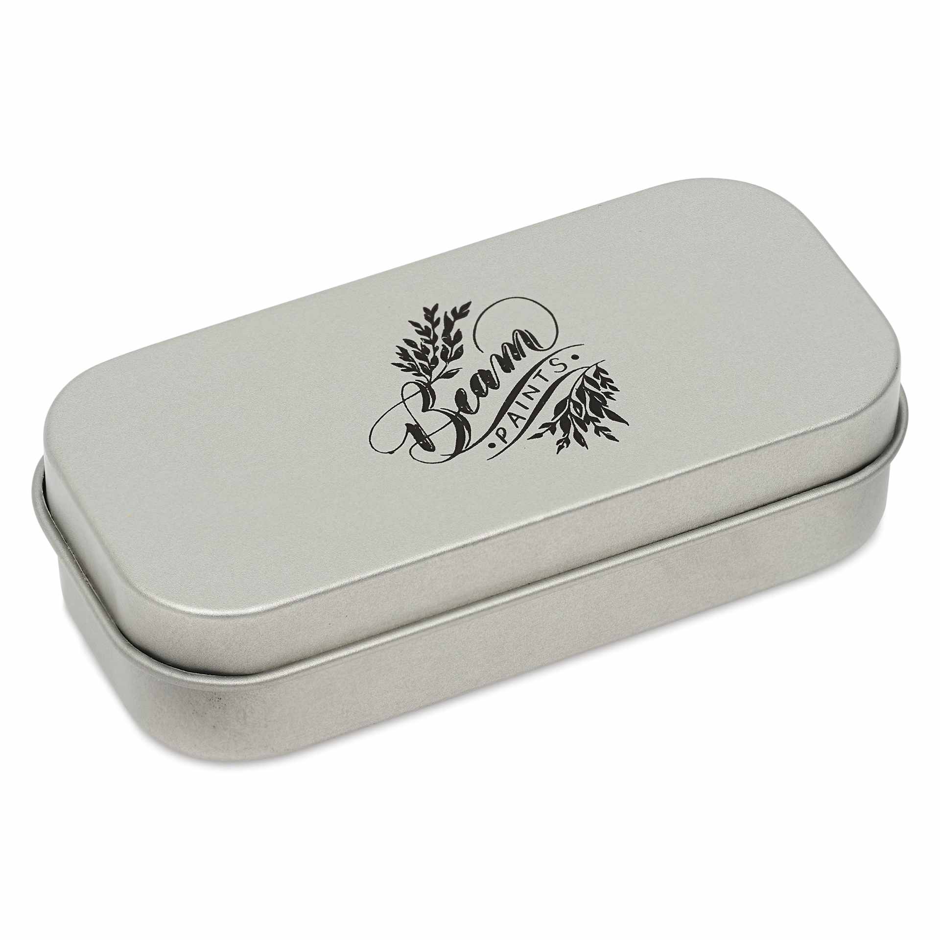 Beam Watercolor Empty Tin - Small, closed