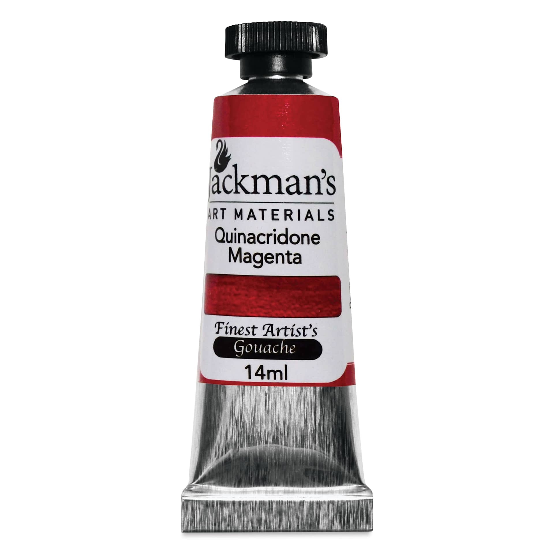 Jackman's Finest Artists' Gouache - Quinacridone Magenta, 14 ml