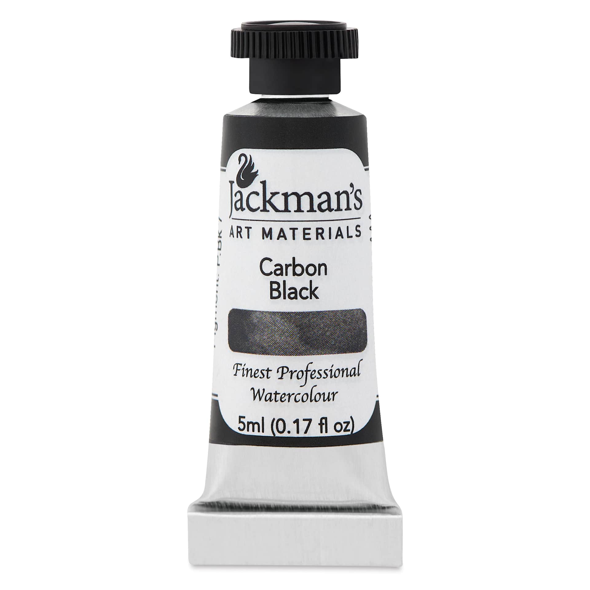 Jackman's Finest Professional Watercolour - Carbon Black, 5 ml Tube