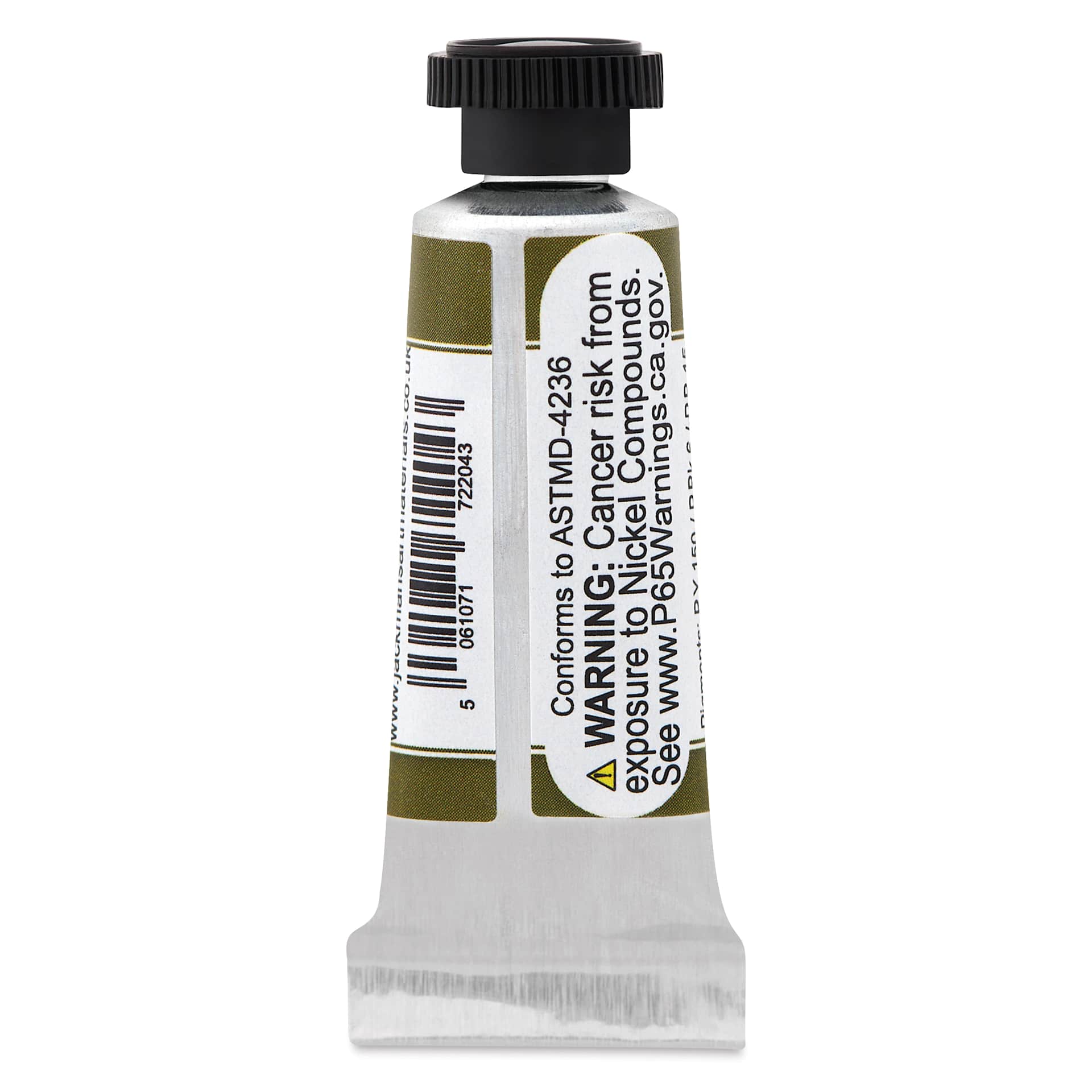 Jackman's Finest Professional Watercolour - Forest Shadow, 5 ml back of tube