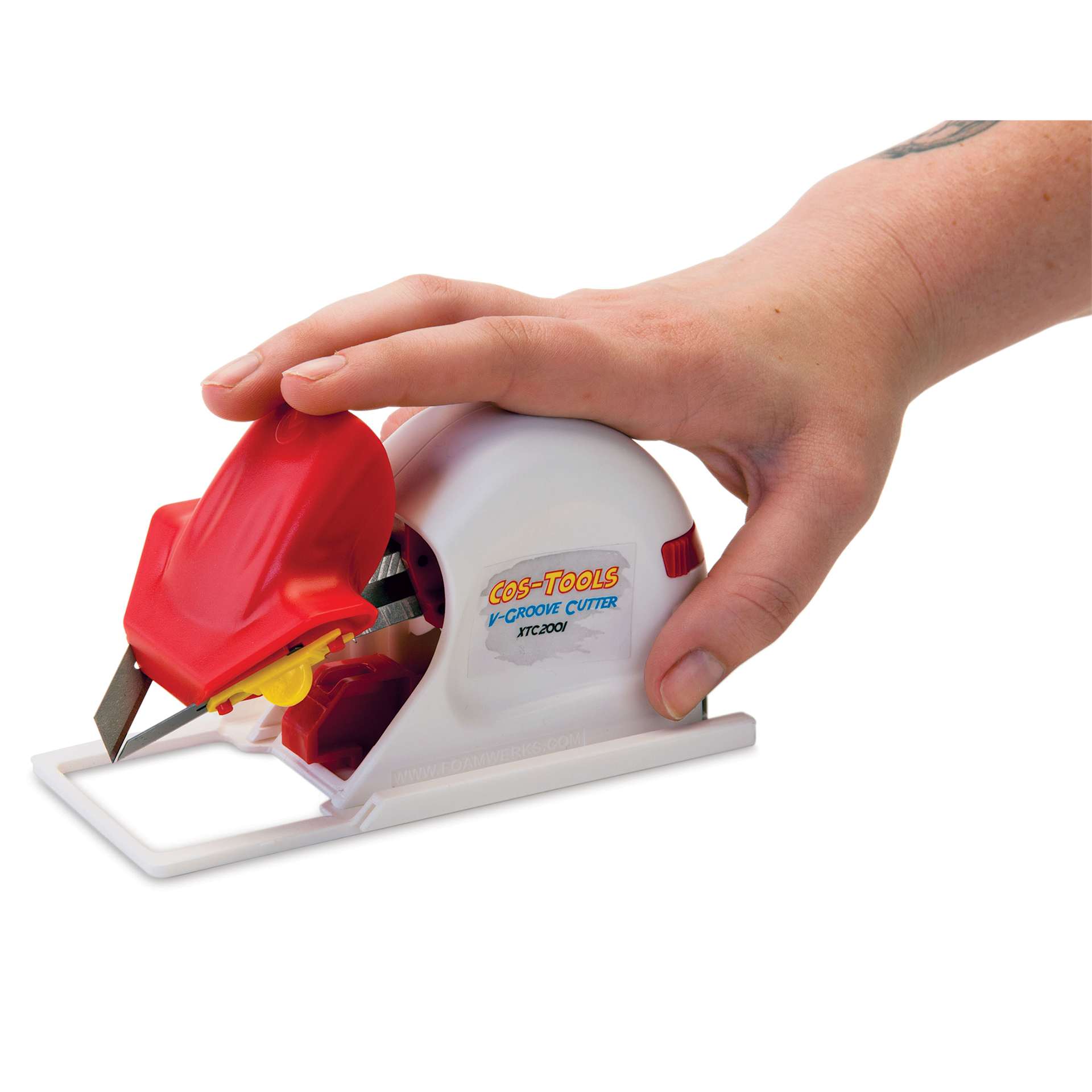 Logan Cos-Tools V-Groove Cutter, in hand