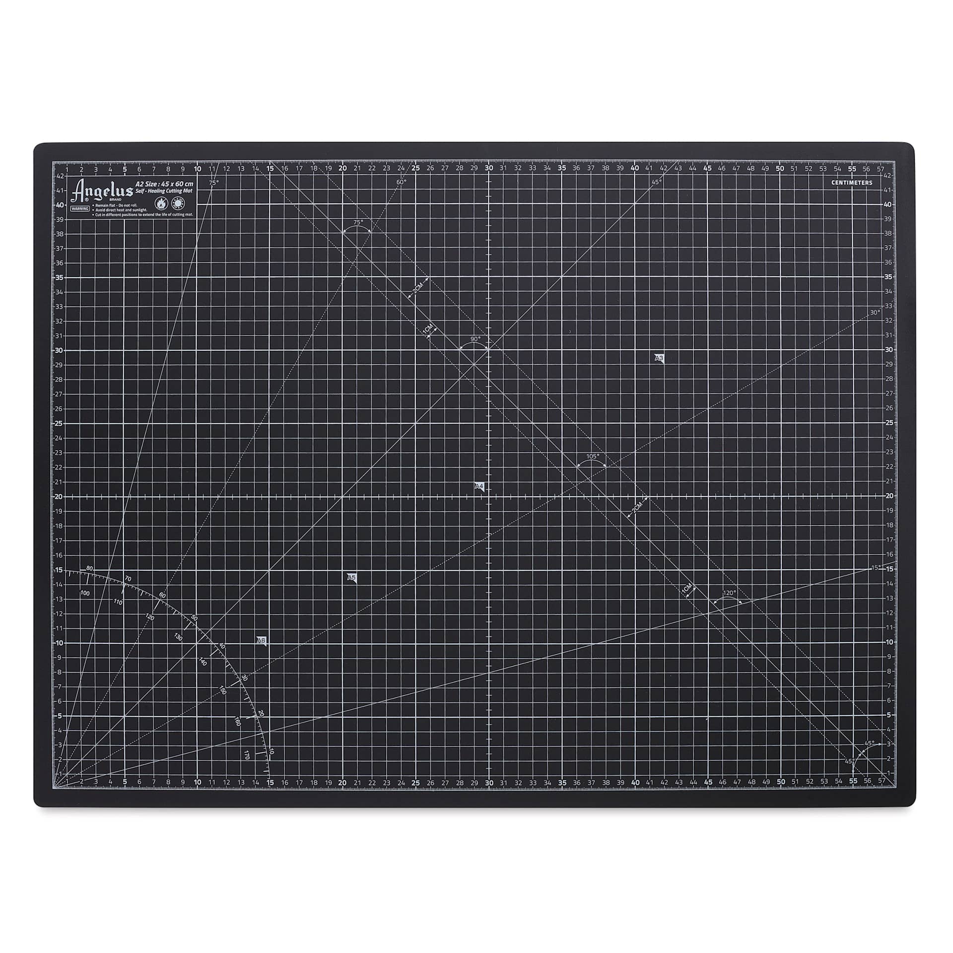 Angelus Self-Healing Cutting Mat - 9" x 12" - centimeter side