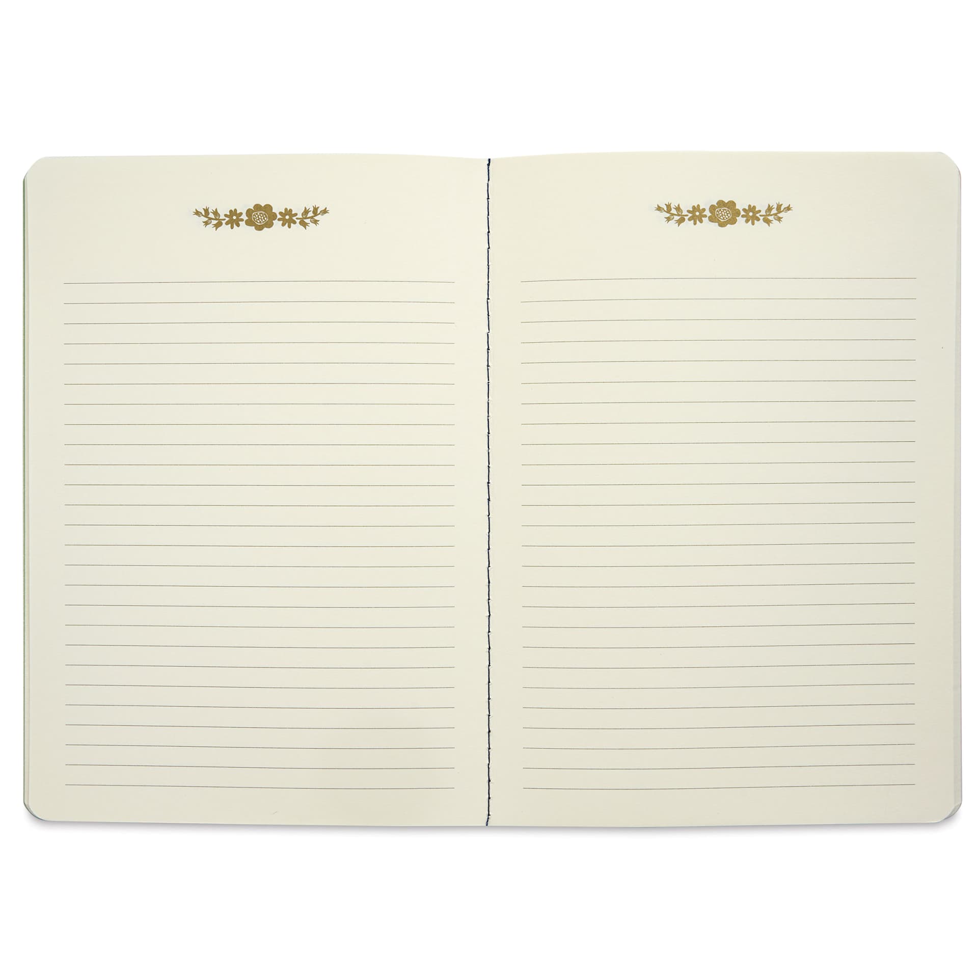 Rifle Paper Co. Stitched Notebook Set - Posy, open