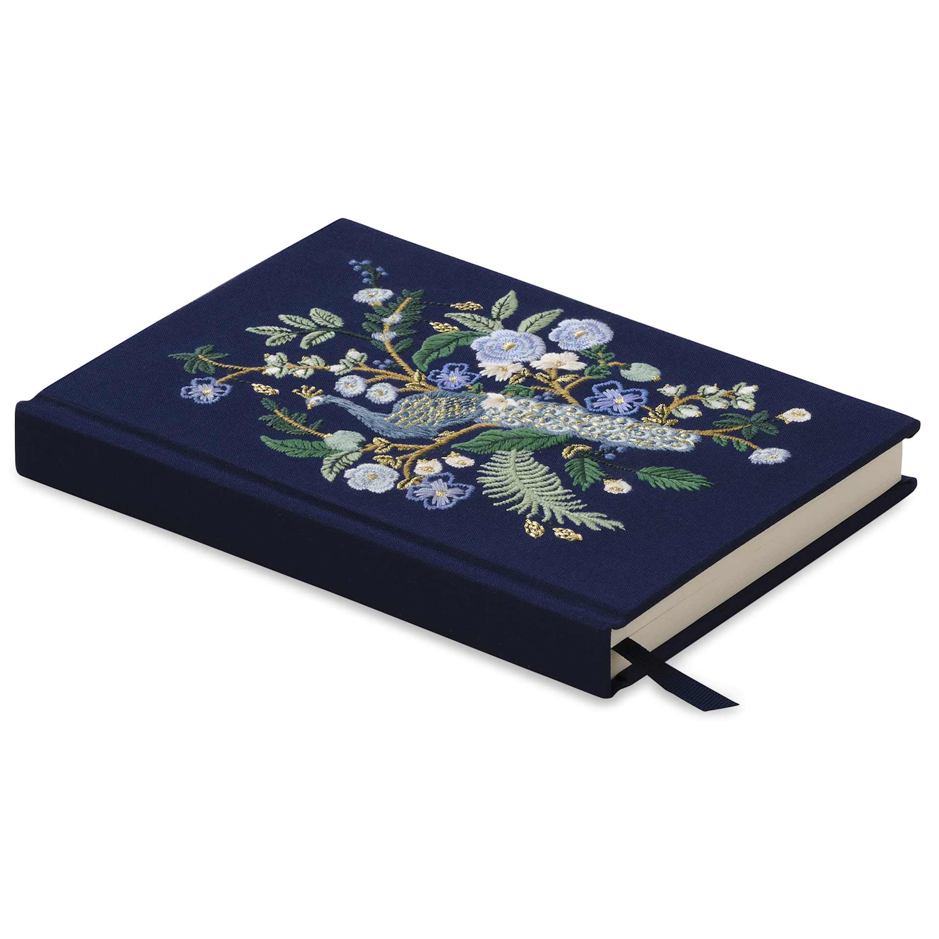 Rifle Paper Co. Embroidered Peacock Journal