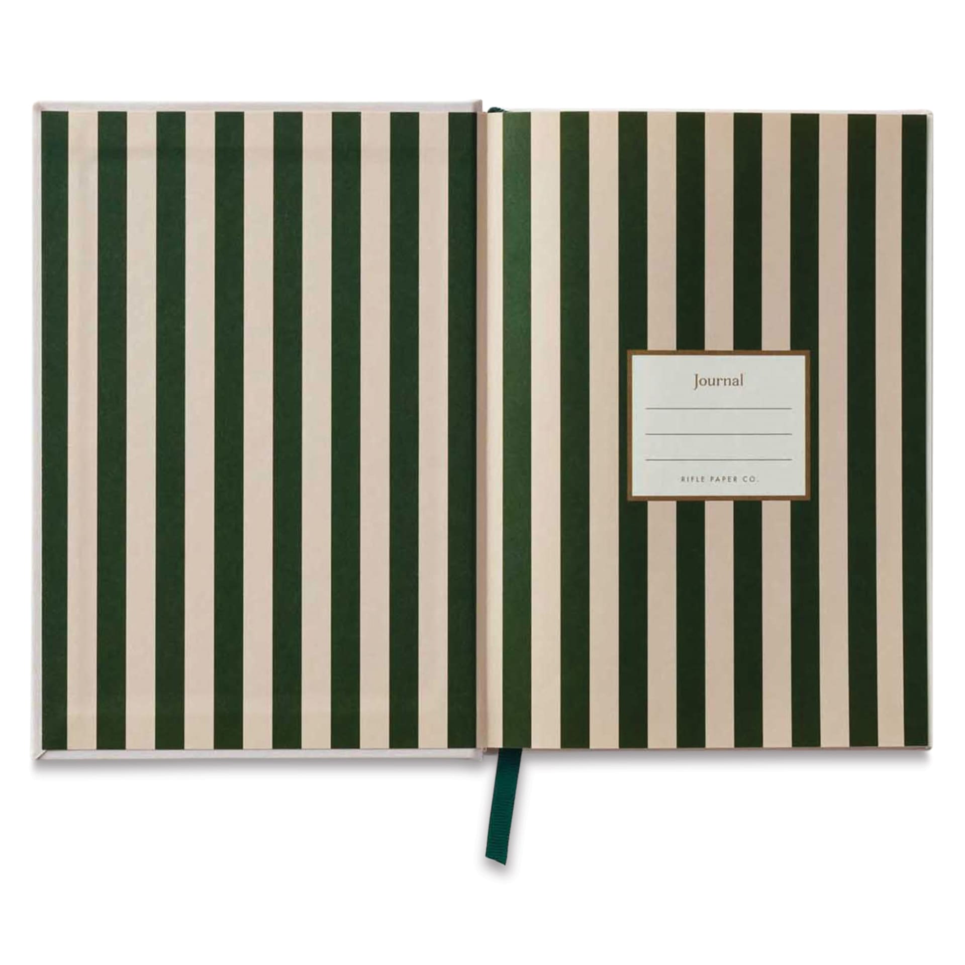 Rifle Paper Co. Studious Pets Embroidered Journals - Cats, 5-3/4" x 8", Ruled, inside cover