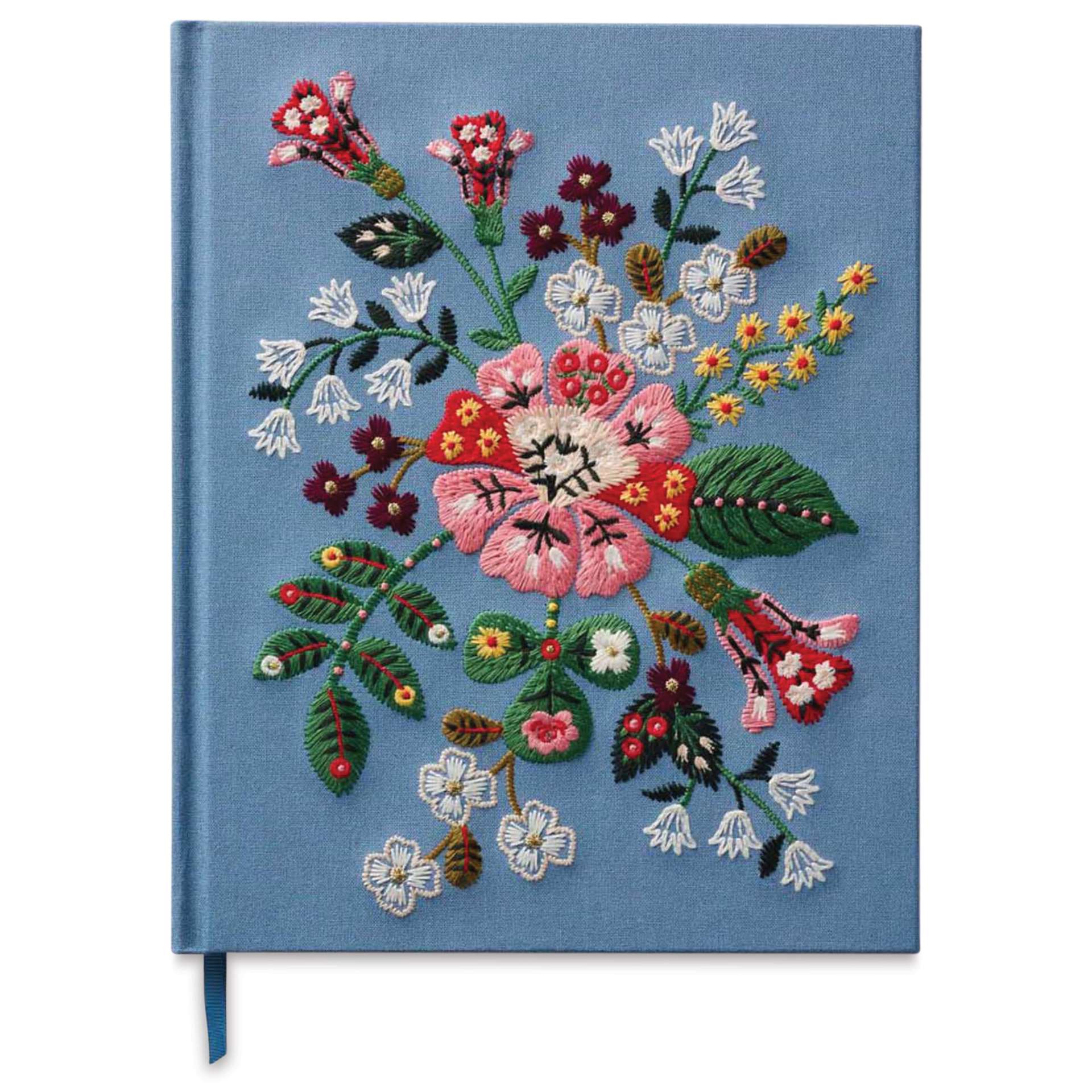 Rifle Paper Co. Gracie Embroidered Sketchbook - 8-1/4" x 10-1/4", 108 Pages, front cover