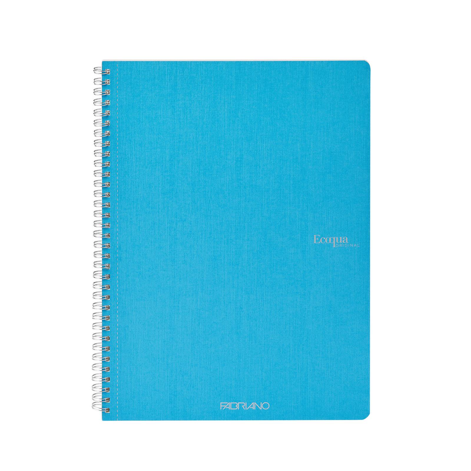 Fabriano Eco Qua Spiral Graph Turquoise - 70 Shts./Bk.