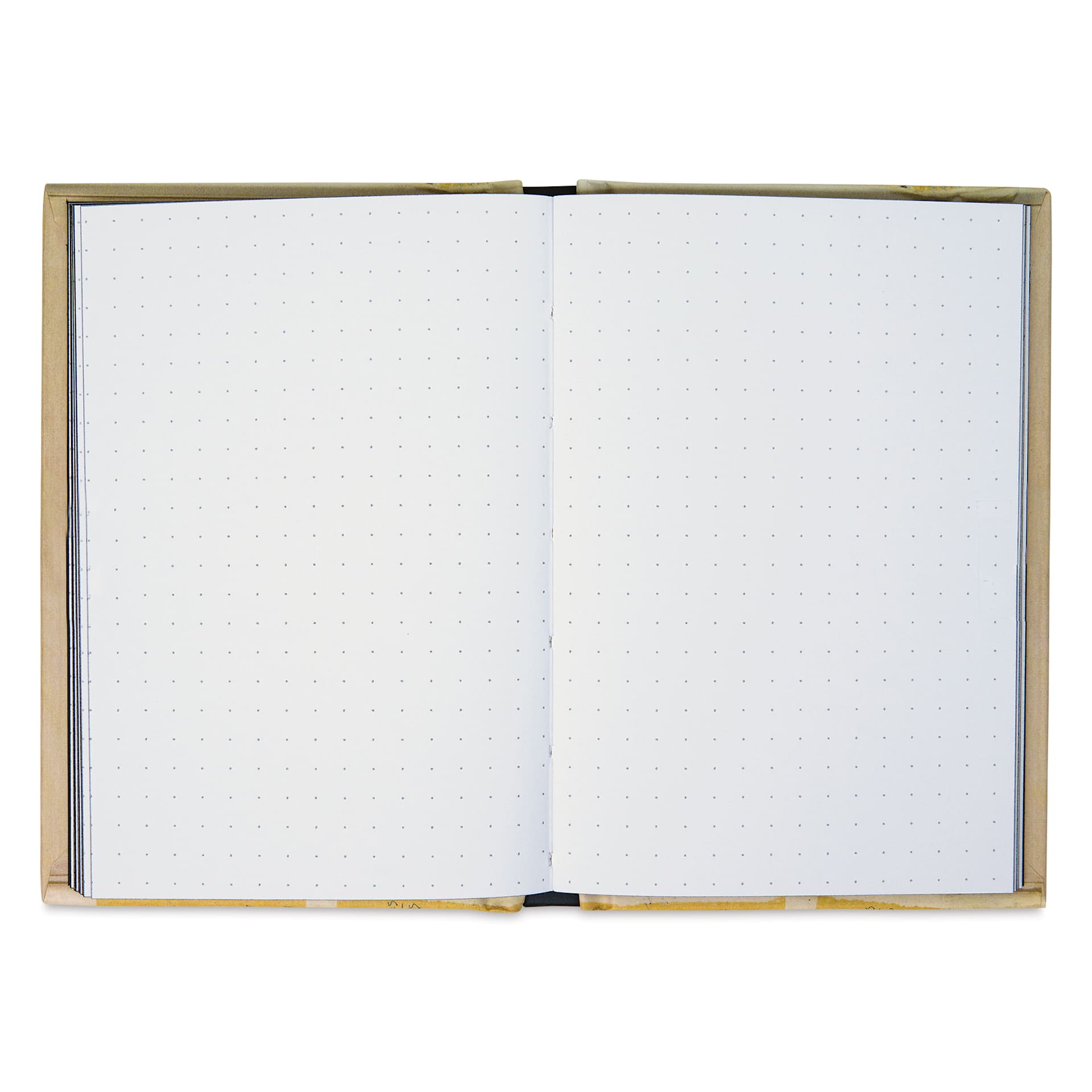 Basquiat Mini Notebook - Crown, 3-1/2" x 5", open notebook
