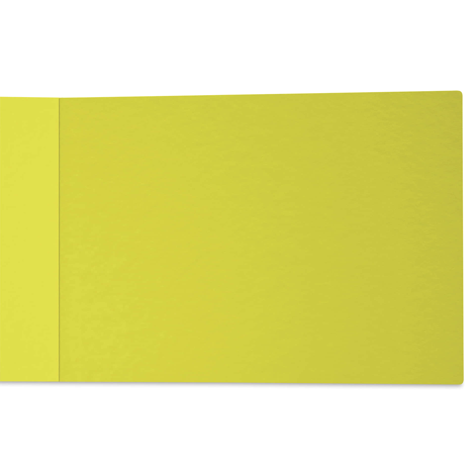 Uglybooks Perfect Bound Notebook - NO.2 Lemon Shock, 5-3/4" x 8", 135 gsm, Pkg of 3, open