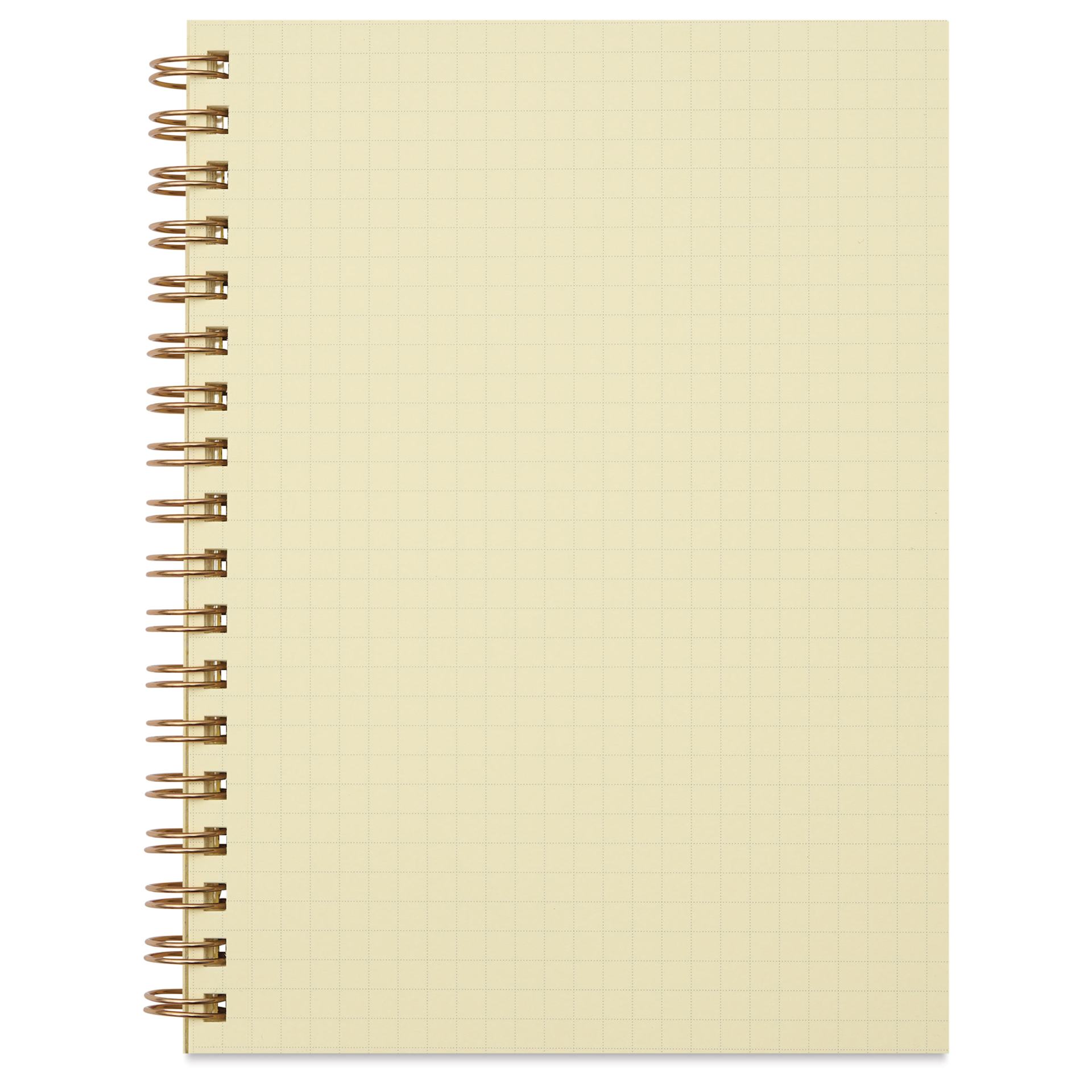 Delfonics Rollbahn Clear Plastic Notebook - 5-1/2" x 7", Clear, open
