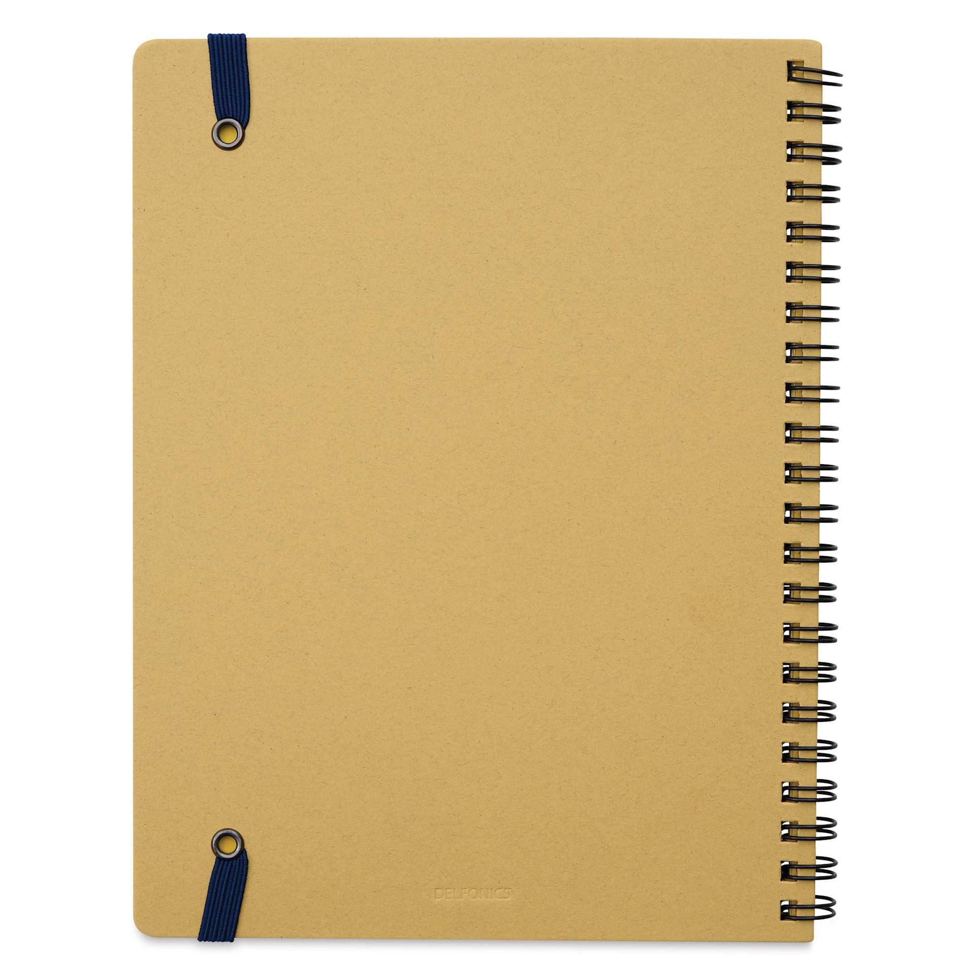 Delfonics Rollbahn Classic Spiral Notebook - Cream, A5, back