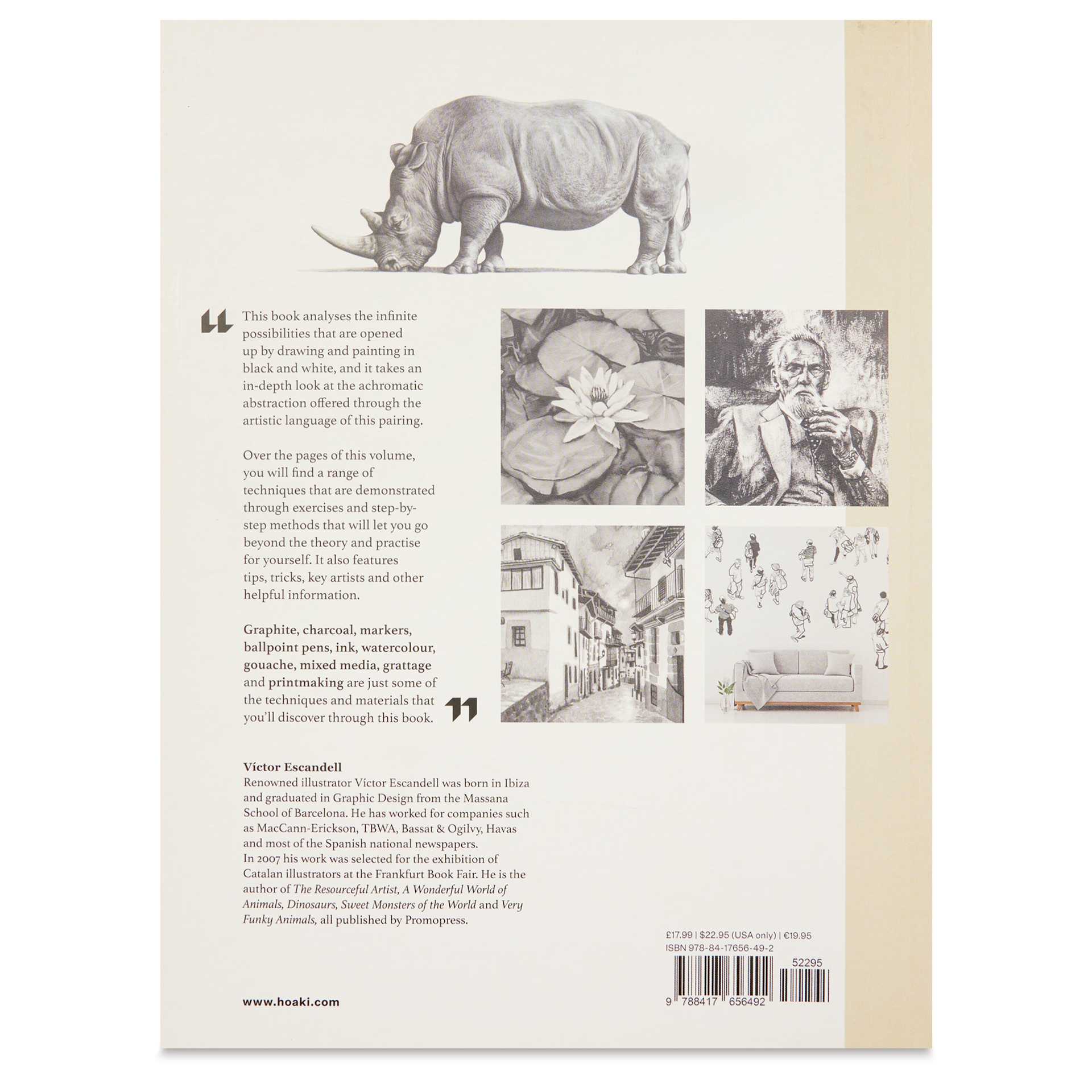 Exploring Black and White, back cover