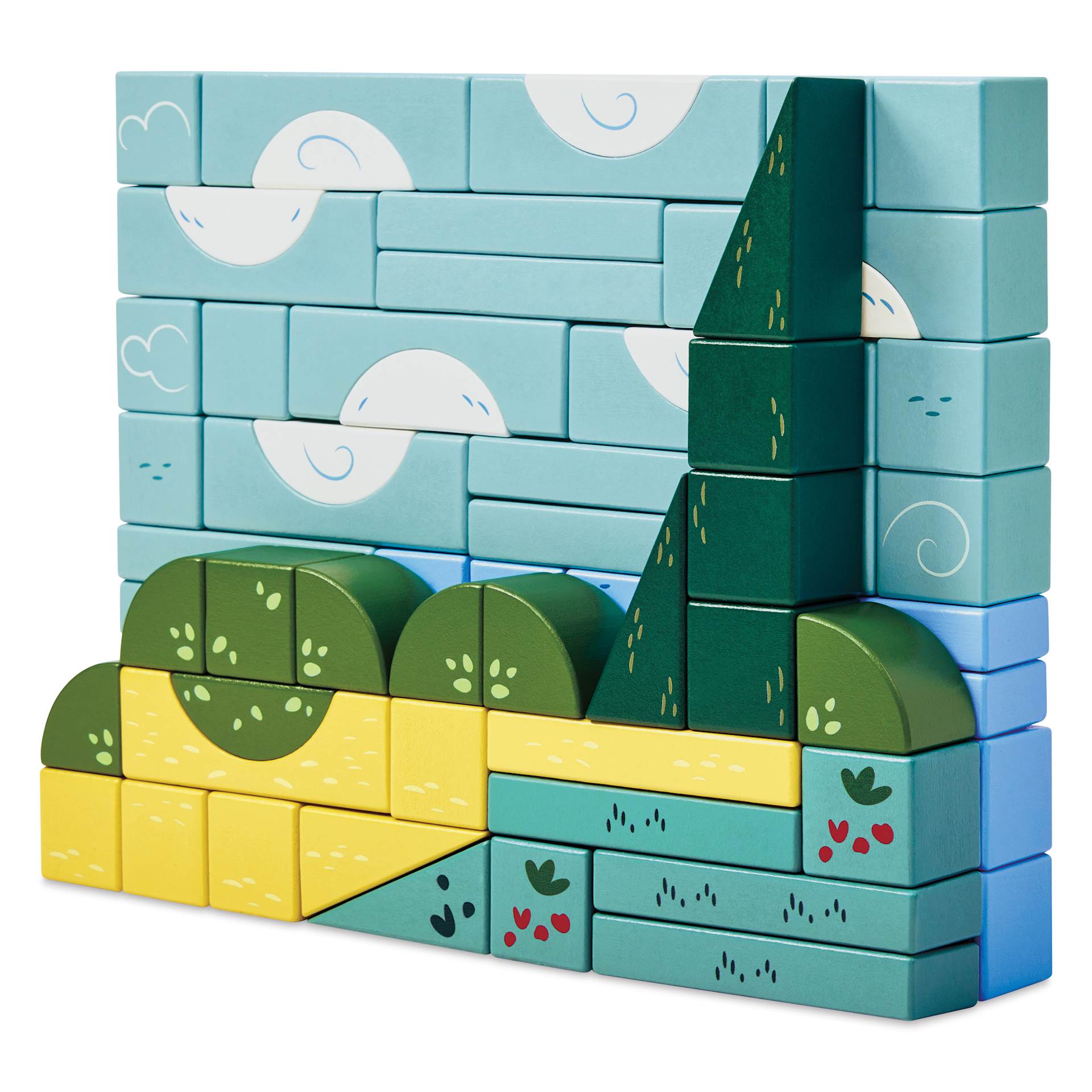 Hape x The Met Van Gogh Building Block Set