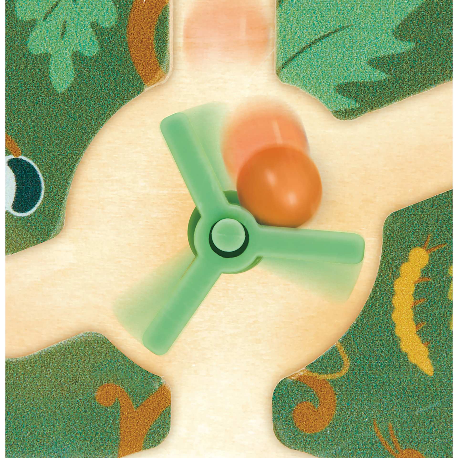 Hape x The Met Tree of Life Magnetic Maze Puzzle, ball moving