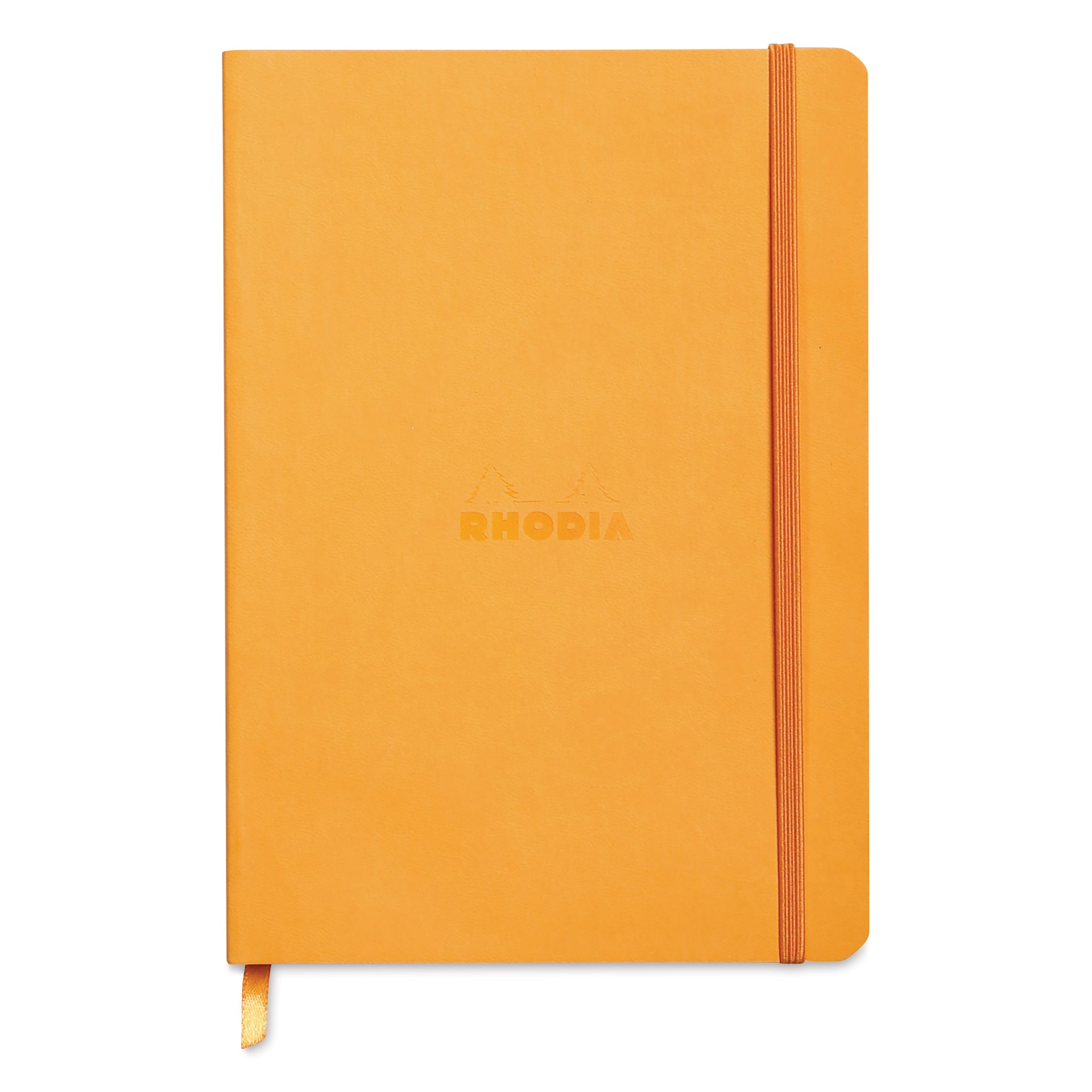 Rhodia Rhodiarama Softcover Notebook - A5, Orange, Lined