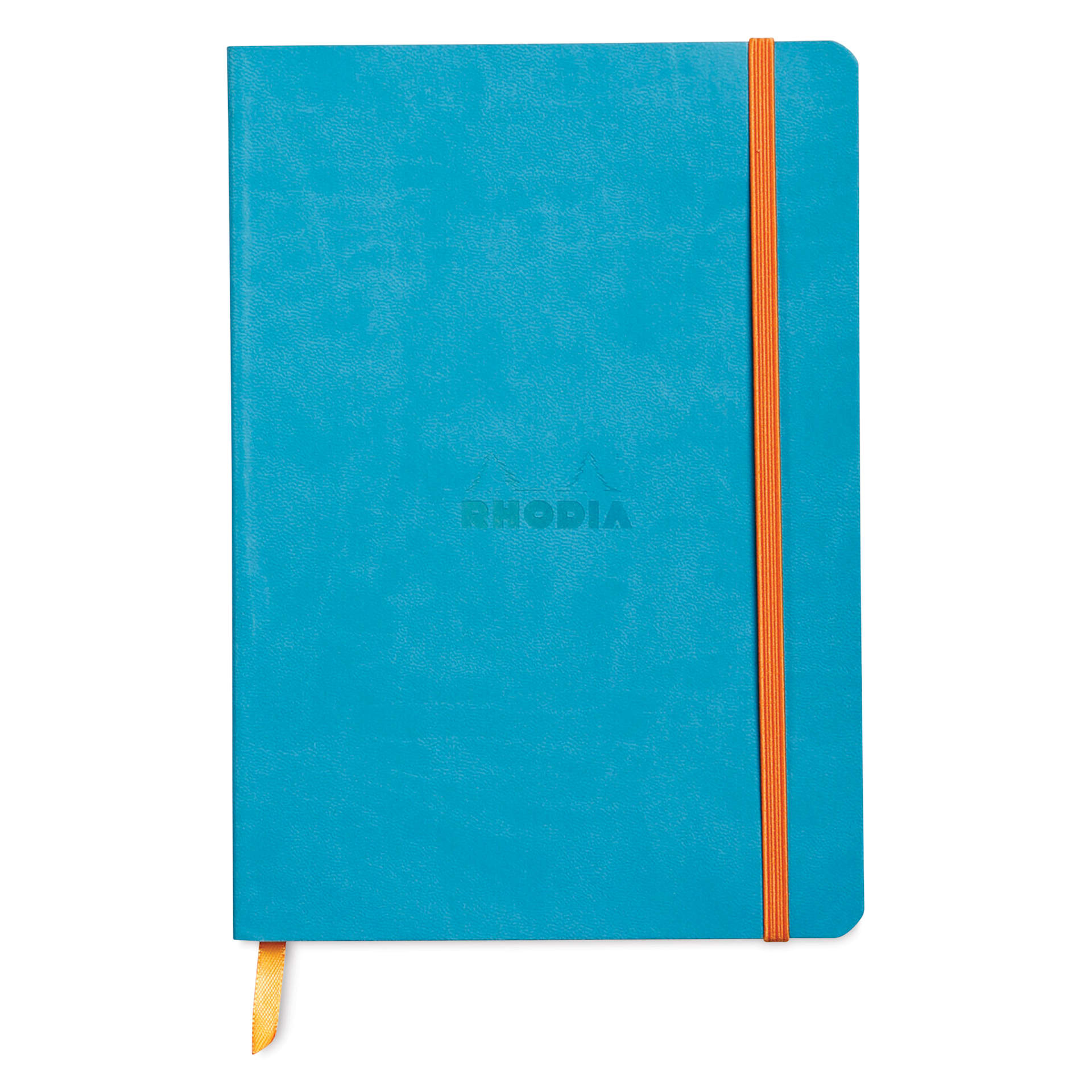 Rhodia Rhodiarama Softcover Notebook - A5, Turquoise, Dot Grid
