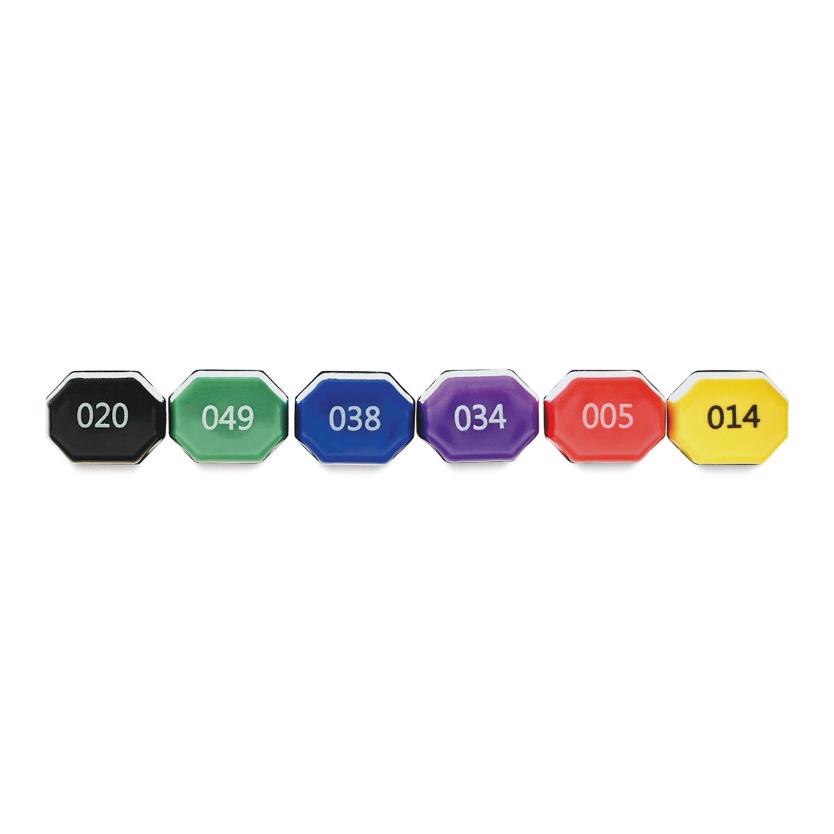 Chartpak Spectra Ad Markers - Set of 6 (set contents)
